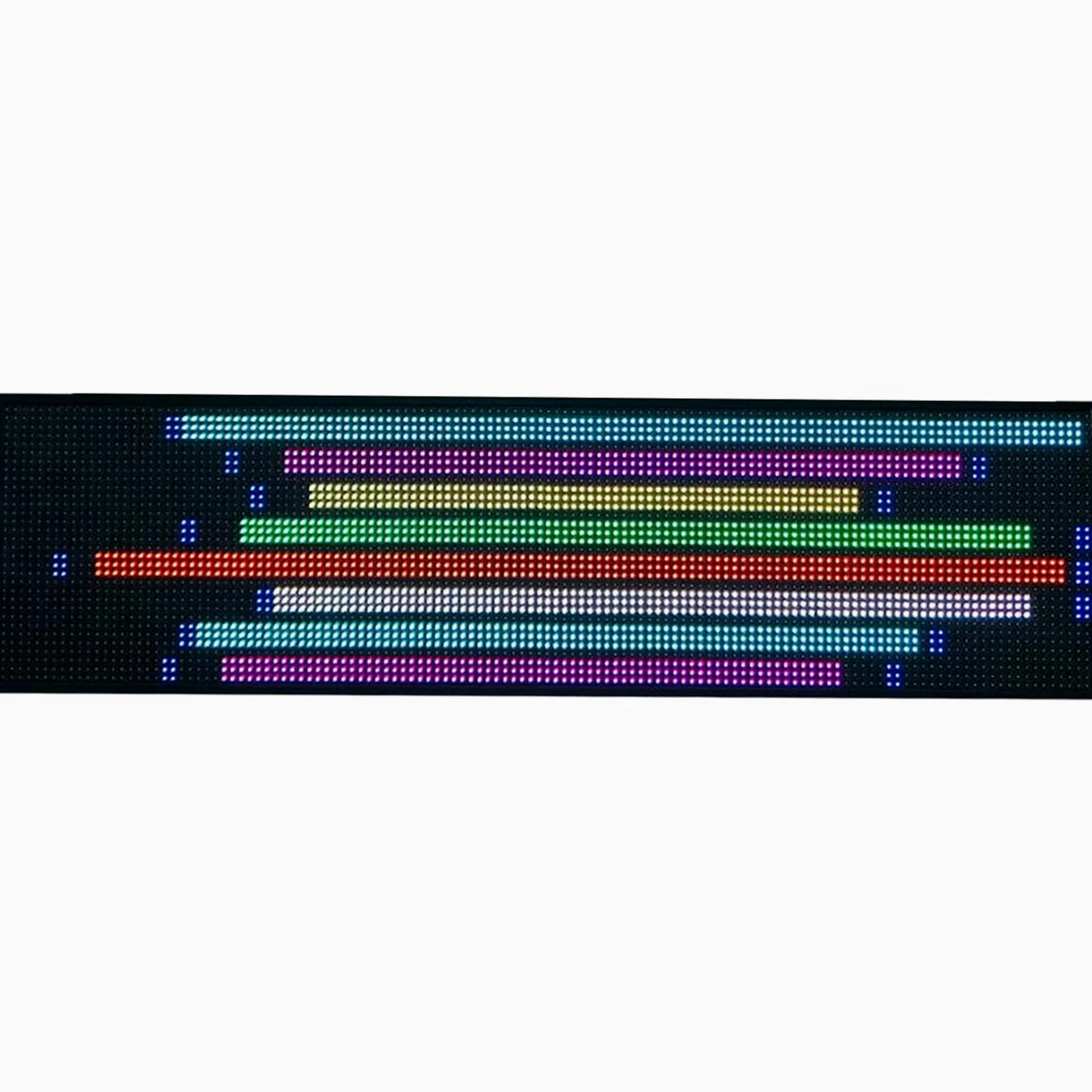 Analizzatore di spettro musicale a LED con telecomando wireless, doppio canale, microfono integrato per feste, studi, sale giochi