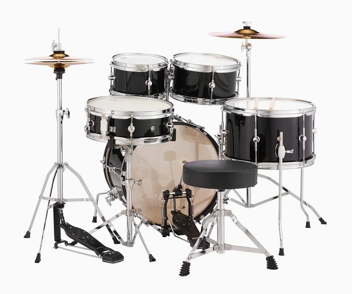 Pearl - RSJ465C/C31 Vera batteria acustica per principianti per bambini - Jet Black