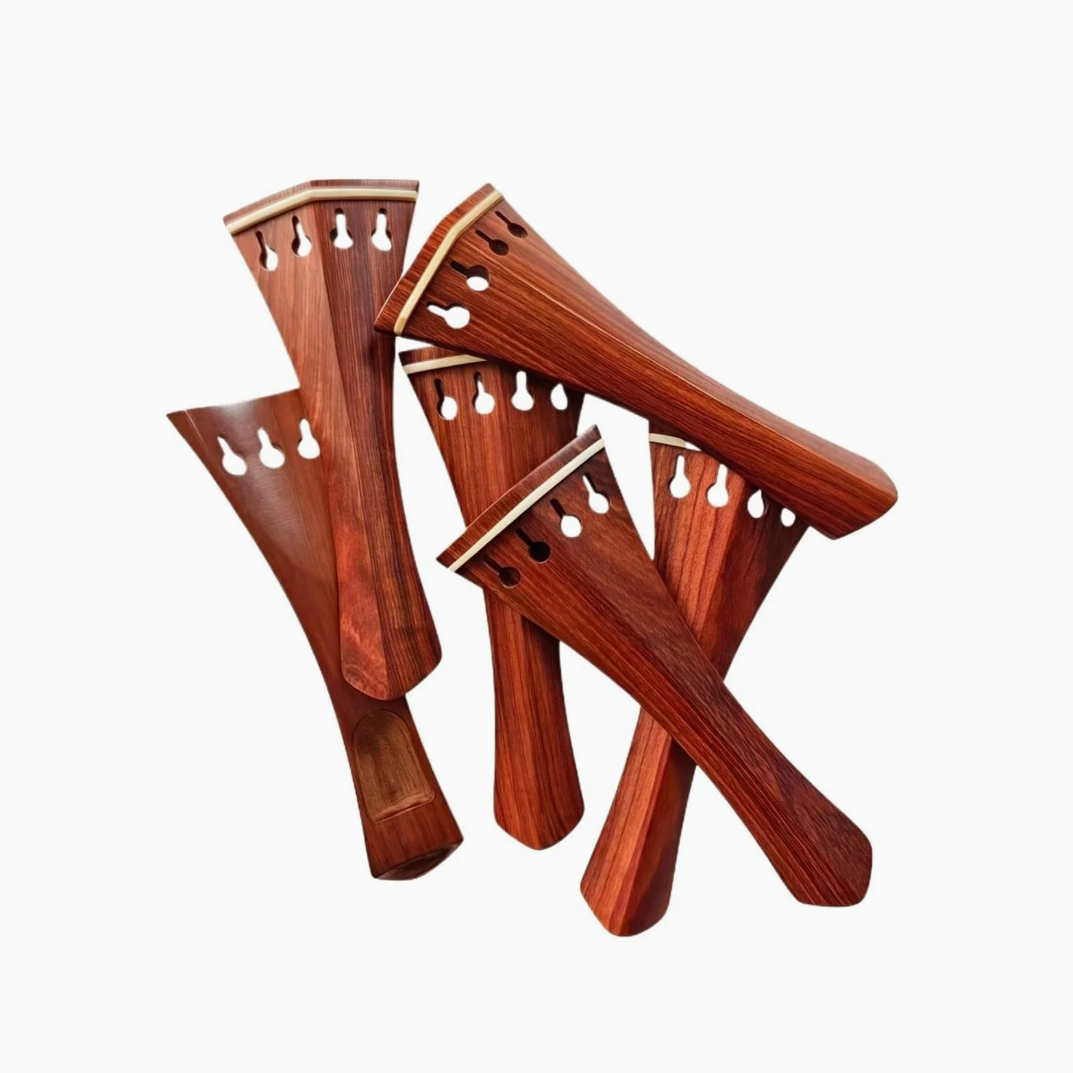 Cordiere for violino in palissandro da 6 pezzi Parti for violino di dimensioni 4/4