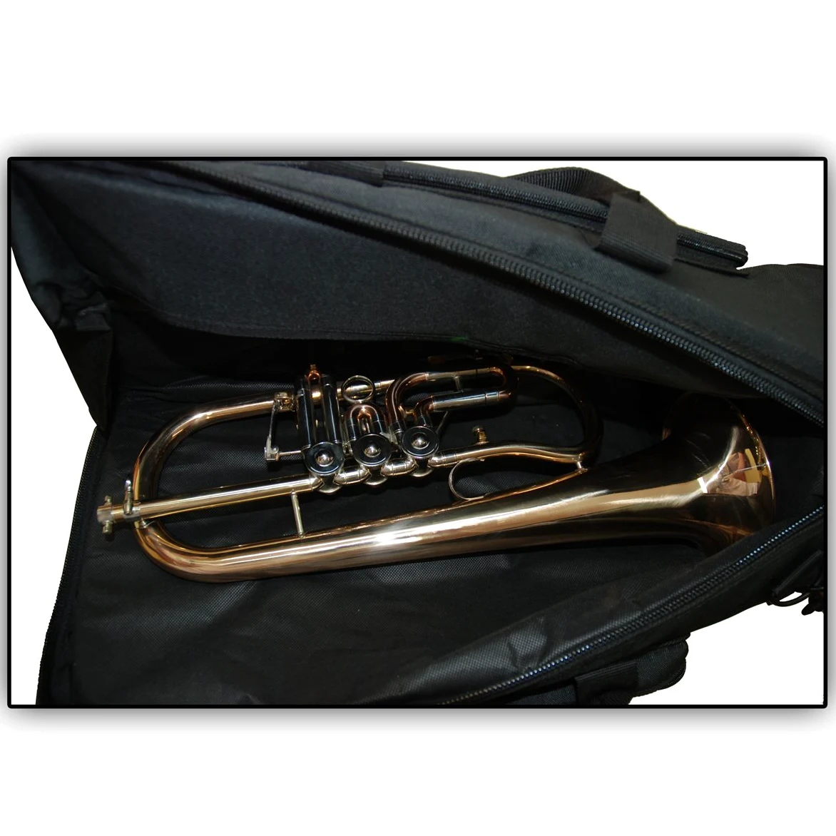 Borsa per flicorno soprano Soundman® - Gigbag per flicorno soprano con pistoni