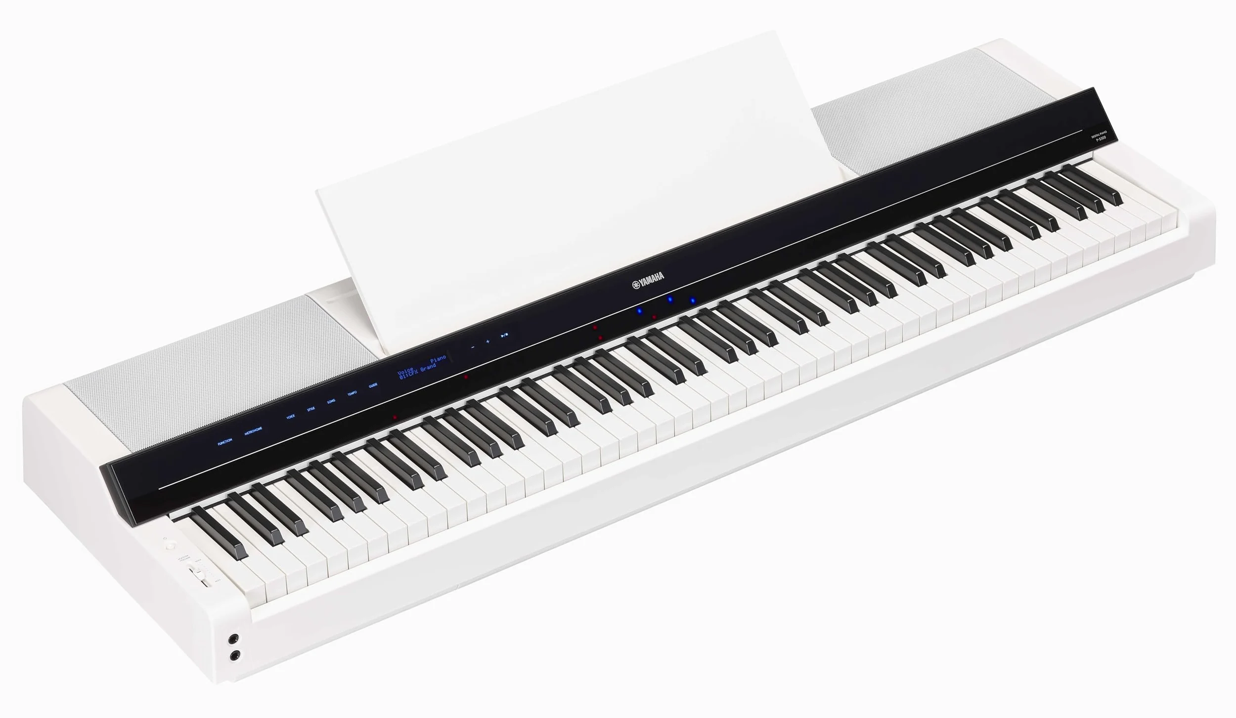 Yamaha P-S500 - Smart Digital Piano con 88 Tasti Pesati, Stream Lights, Bluetooth, VRM, 660 Voices, Audio/MIDI Recording - Bianco