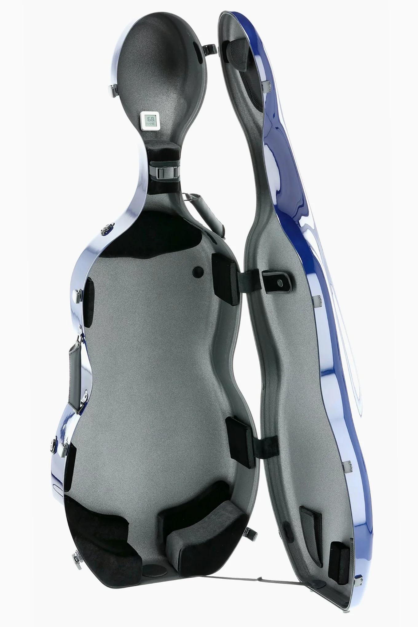GEWA custodia per violoncello High Performance Carbon 2.7 blu scuro 4/4