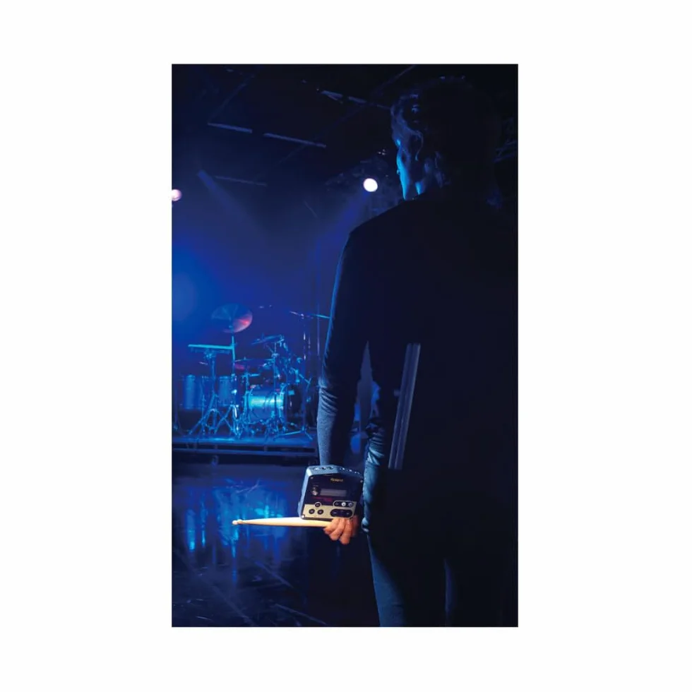 Roland TM-2 acustica drum Trigger modulo, Nero