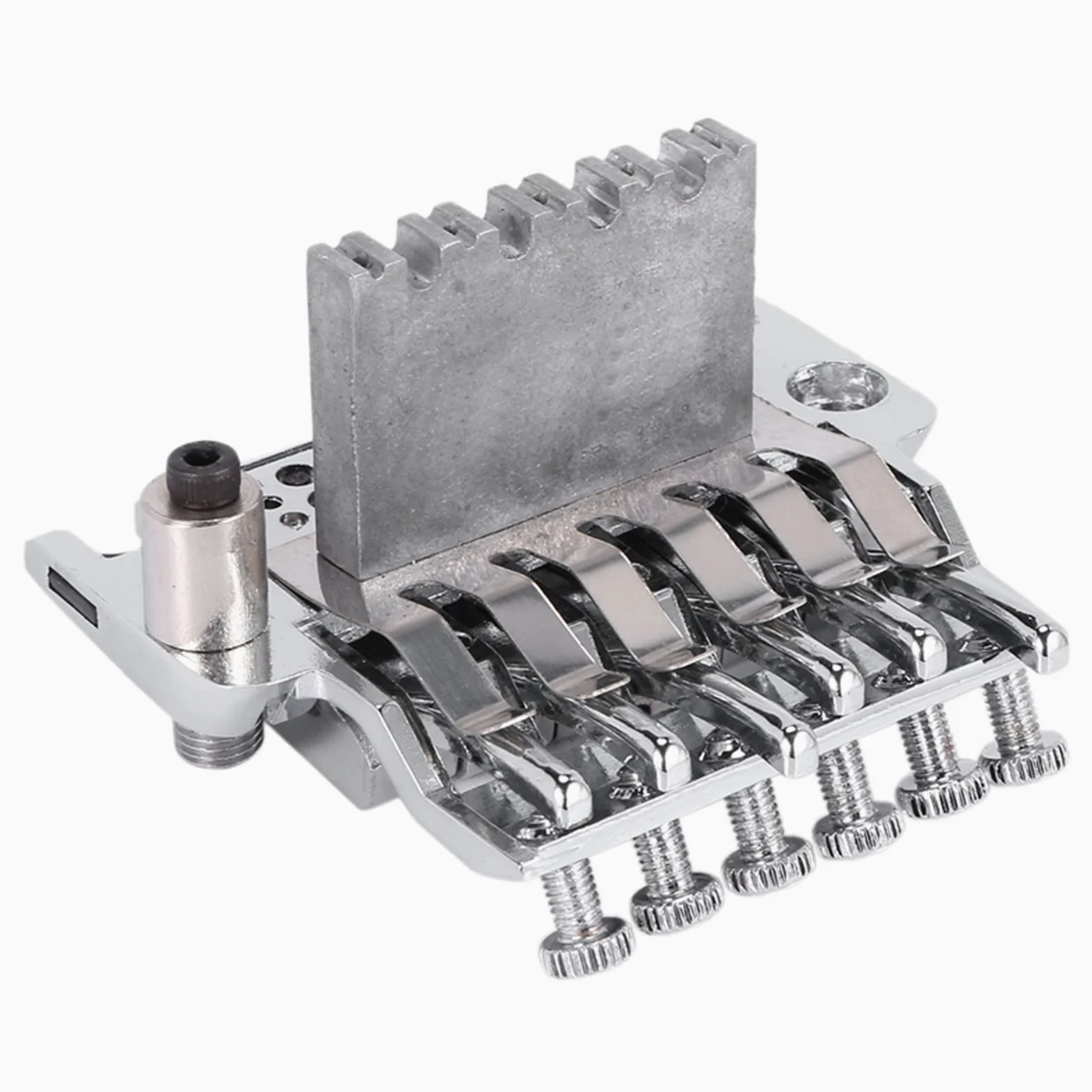 Professionale Ponte per Chitarra Un Set Di Accessori Per Chitarra A Ponte Con Corde Per Chitarra Elettrica A Doppio Sistema Di Bloccaggio Del Ponte Tremolo Ponte per Chitarra
