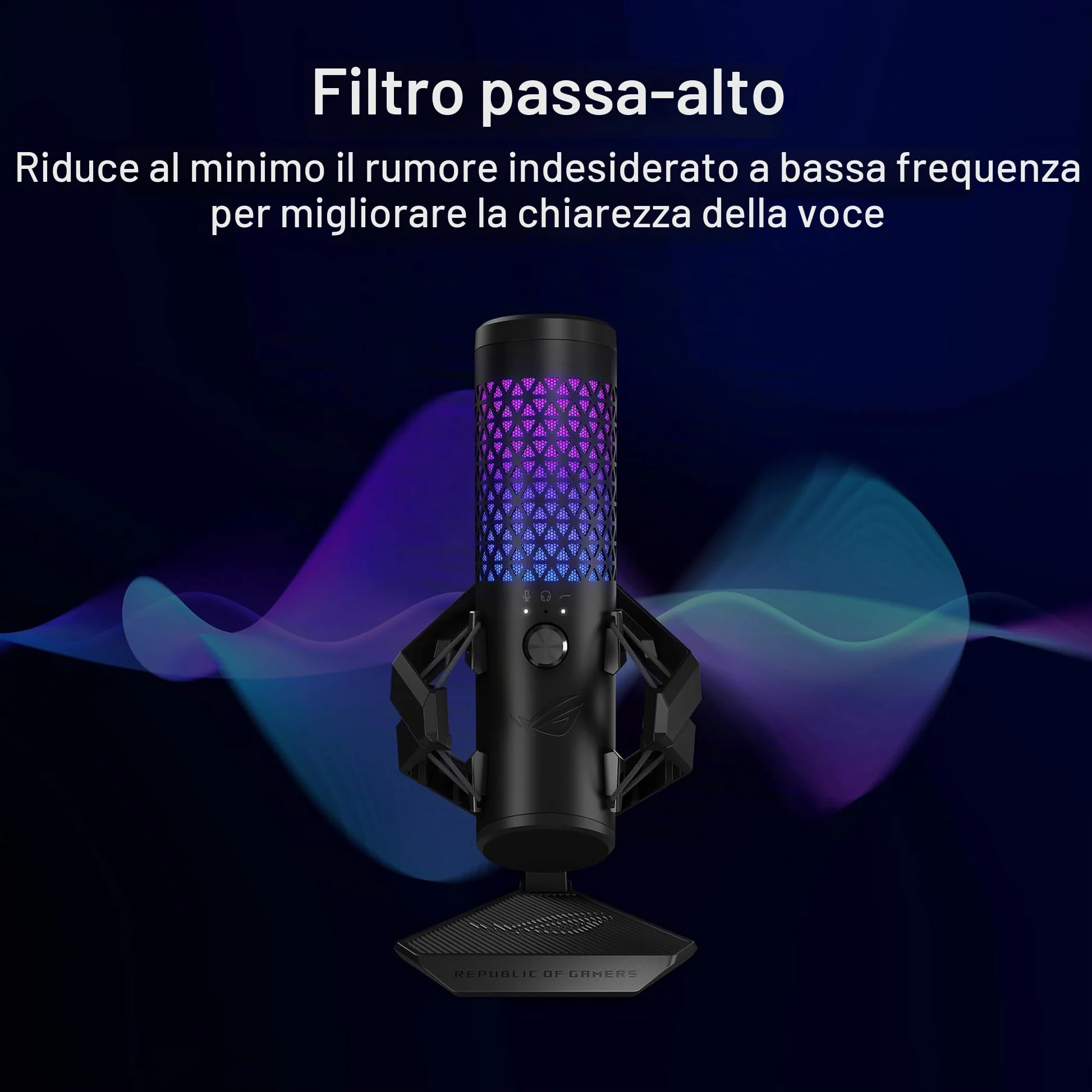 ASUS - ROG Microphone Gaming ROG CARNYX