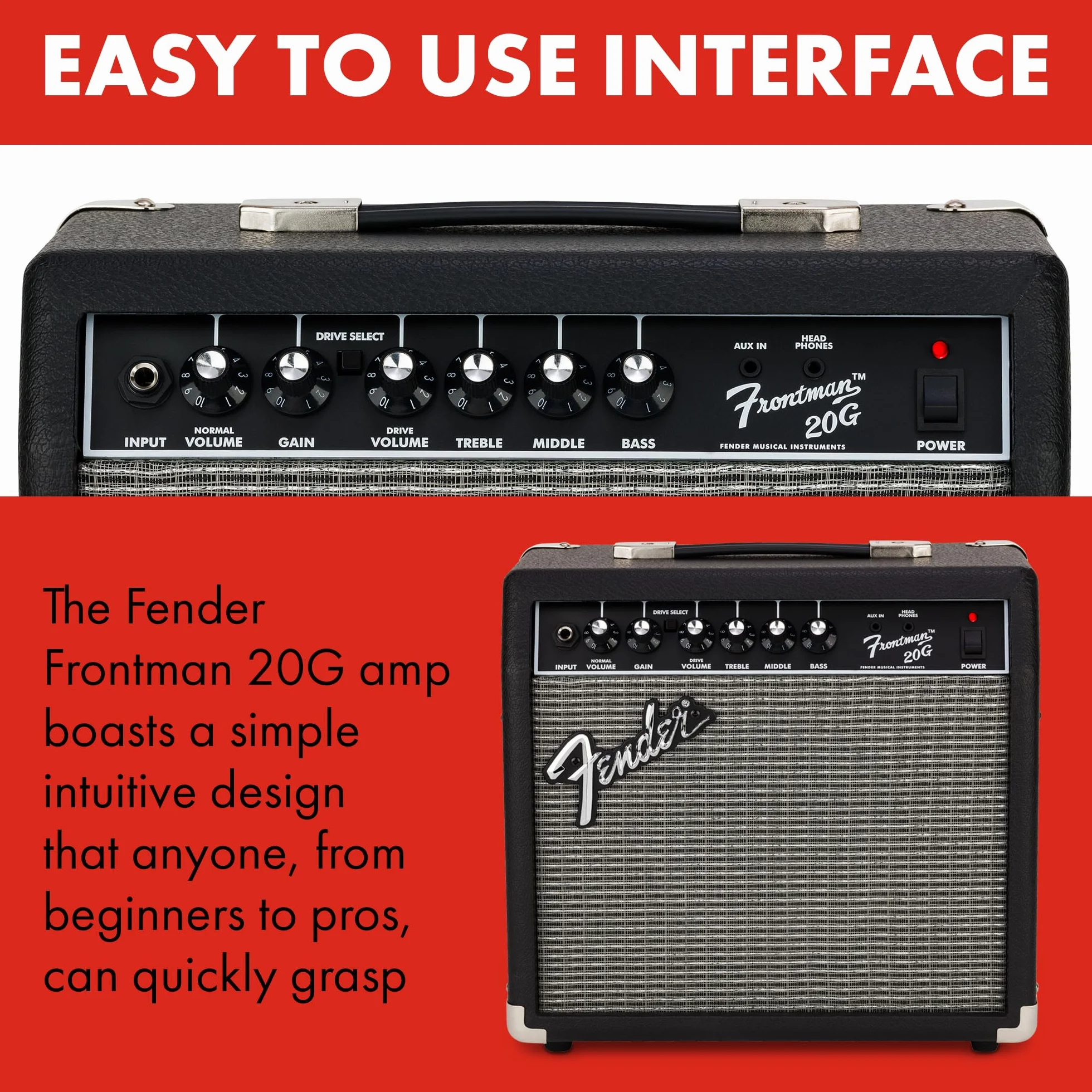 Fender Frontman 20G 1 x 8" 20 Watt Combo Amp