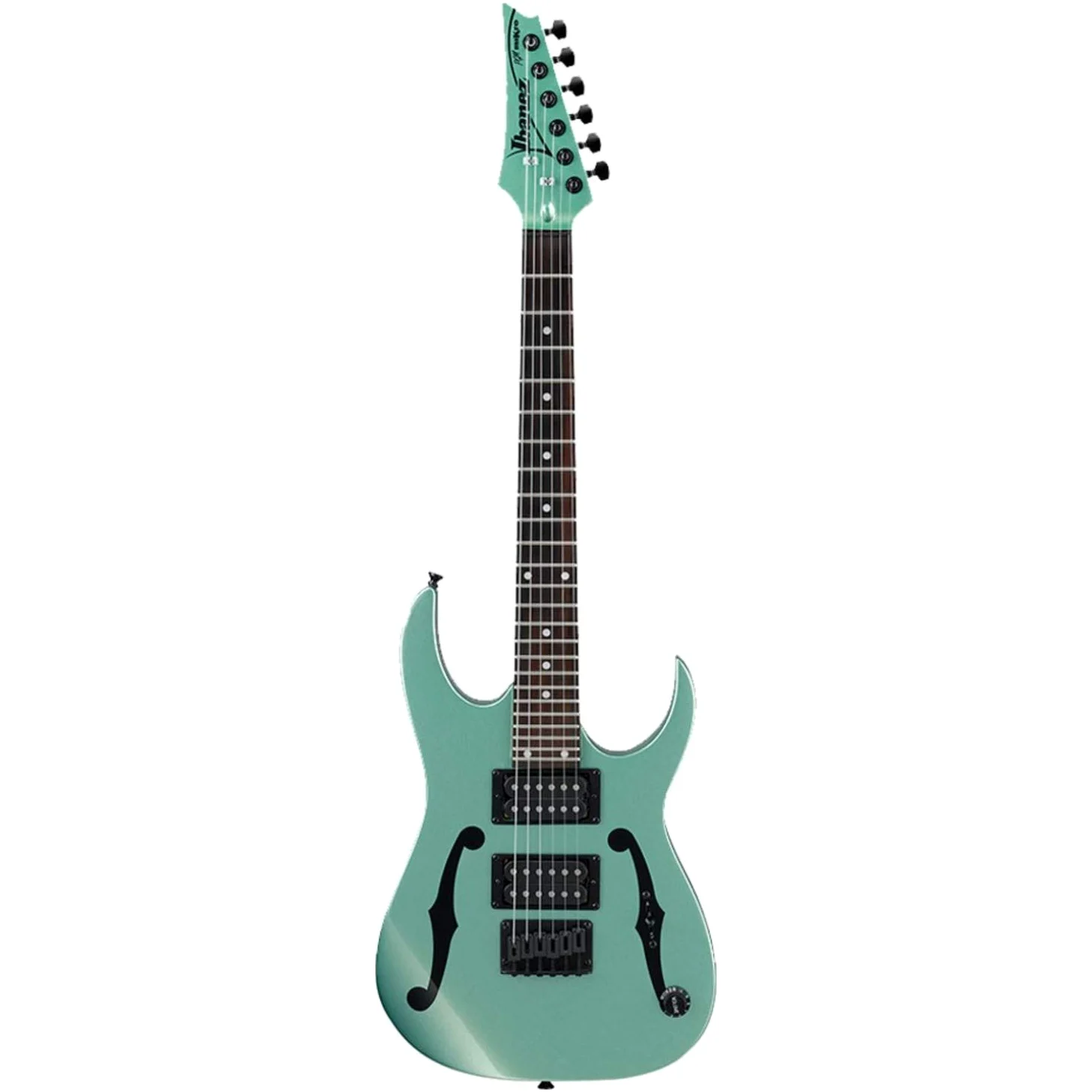 Ibanez Paul Gilbert PGMM21-MGN miKro Signature Metallic Light Green - Chitarra elettrica