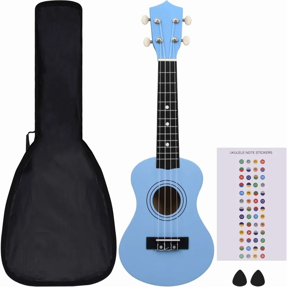 Set Ukulele Soprano con Borsa per Bam bini Blu 21",Arte e Svago,Hobby e Arti Creative,Strumenti Musicali,Strumenti a Corda -70149