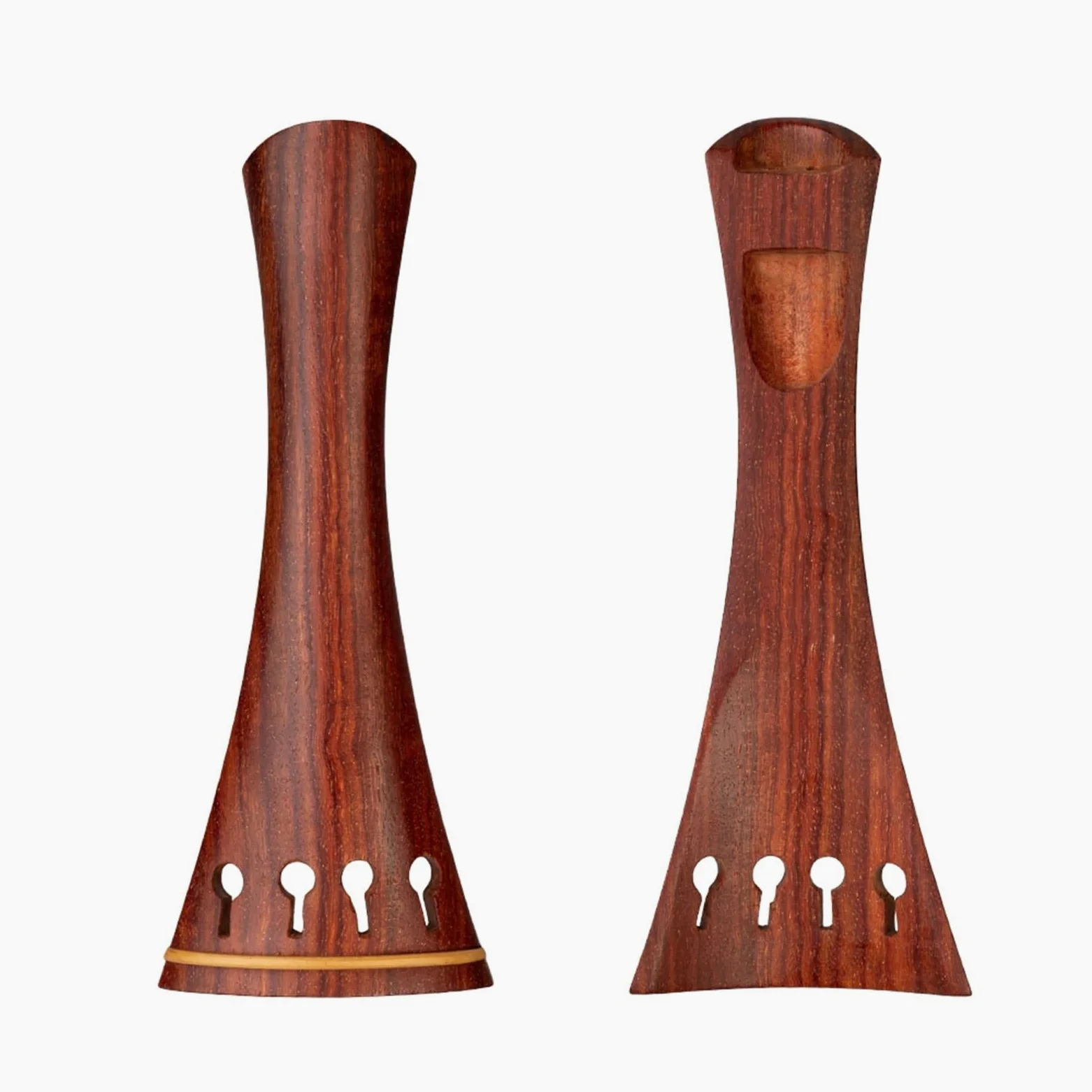 6 PZ Padauk 4 Corde Violino Cordiera Tuning Pioli Mentoniera Violino Puntale Parti Violino Cordiera accessori per violino