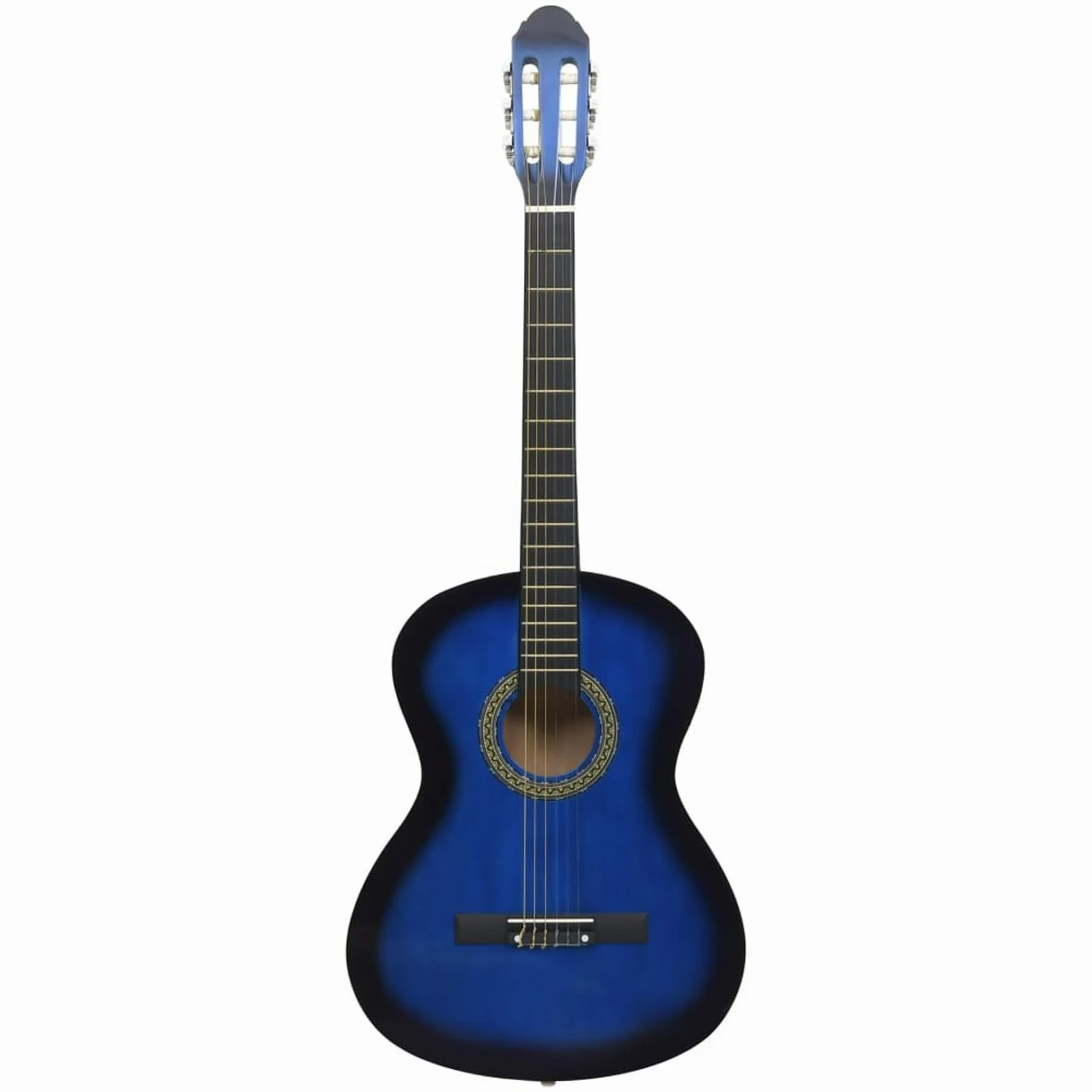 JUDYY Chitarra Classica per Principianti Blu 4/4 39" in Tiglio,Arte e Svago,Hobby e Arti Creative,Strumenti Musicali,Strumenti a Corda,Chitarre-70108