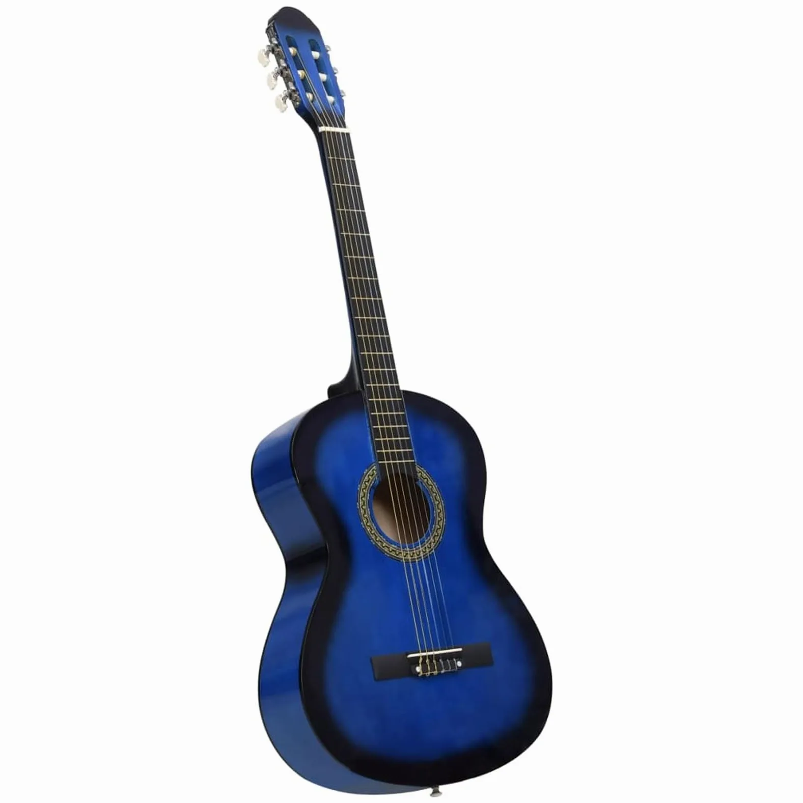 JUDYY Chitarra Classica per Principianti Blu 4/4 39" in Tiglio,Arte e Svago,Hobby e Arti Creative,Strumenti Musicali,Strumenti a Corda,Chitarre-70108