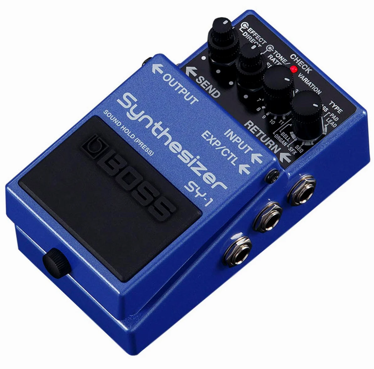 Boss SY-1 - Dispositivo effetto sintetizzatore per chitarra e basso + alimentatore keepdrum