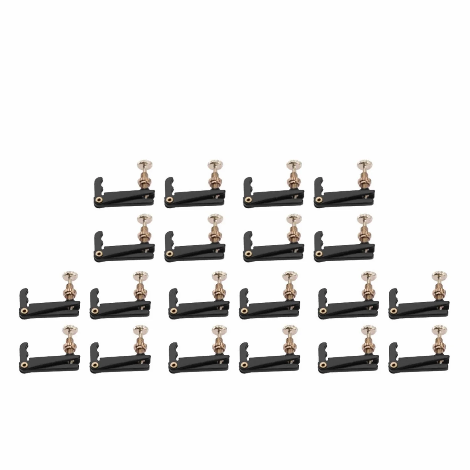 Set Di Viti For Accordatore For Violino Placcato In Rame | Gli accordatori placcati in rame si adattano ai violini 3/4 e 4/4 for regolare l'intonazione