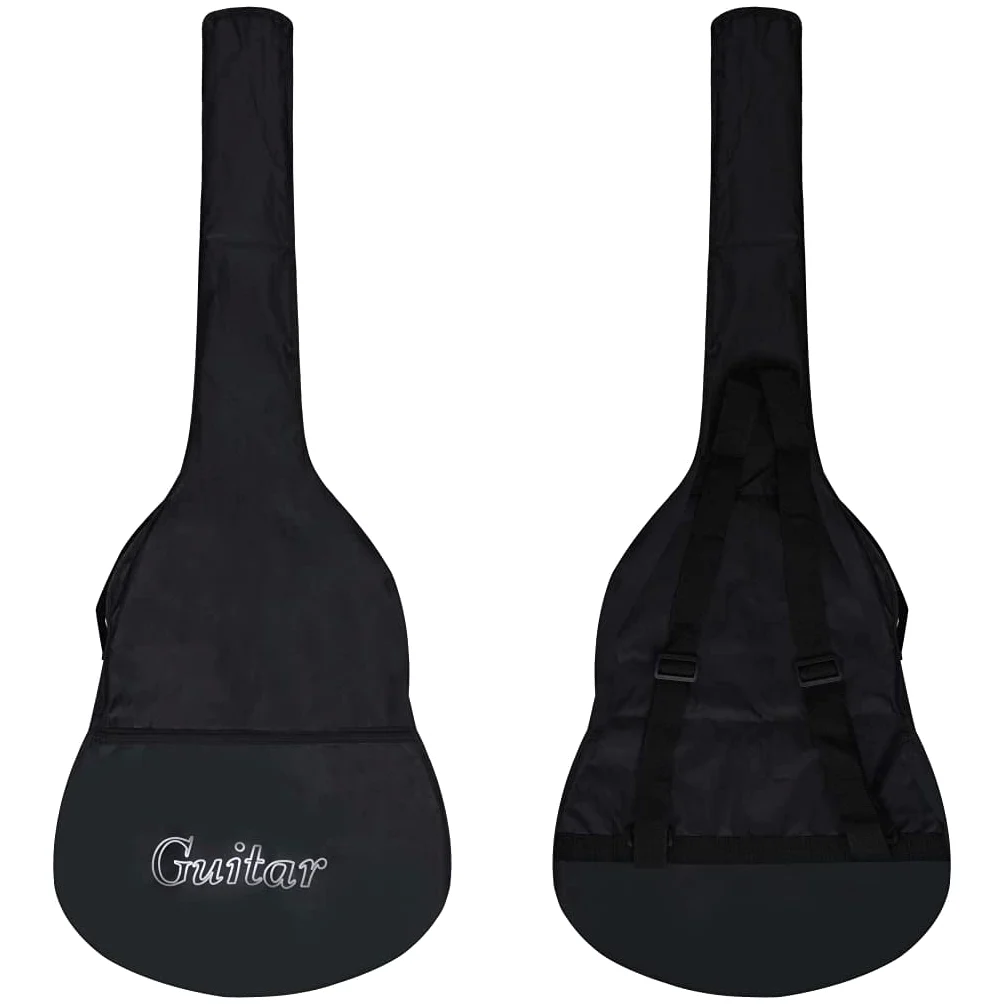 Set Chitarra Western 12 pz con Equalizzatore e 6 Corde Nera-70139