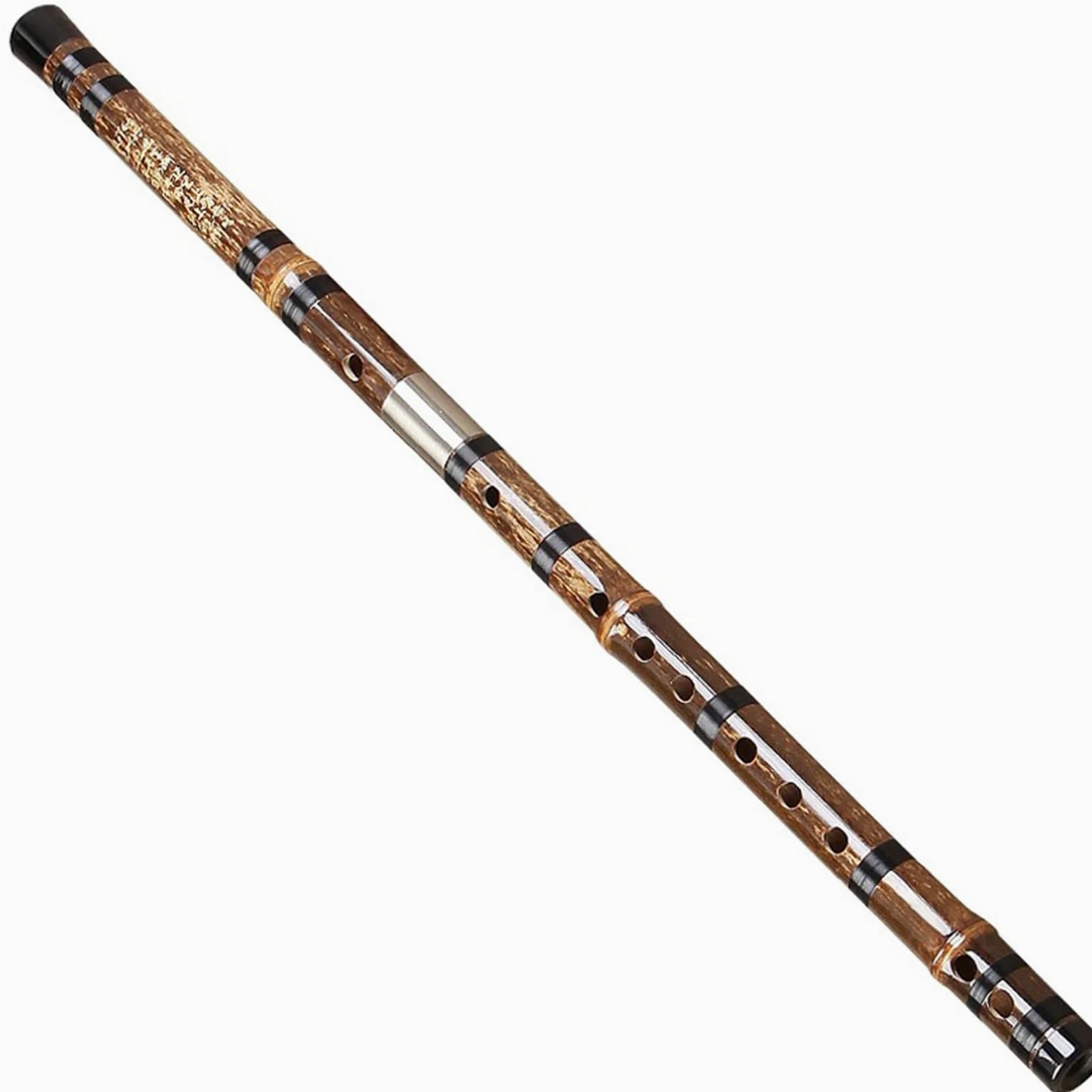 set di flauto di bambù Strumento A Fiato Flauto Di Bambù Viola Flauto Traverso A Doppio Inserto Per Principianti Adulti (Color : C)