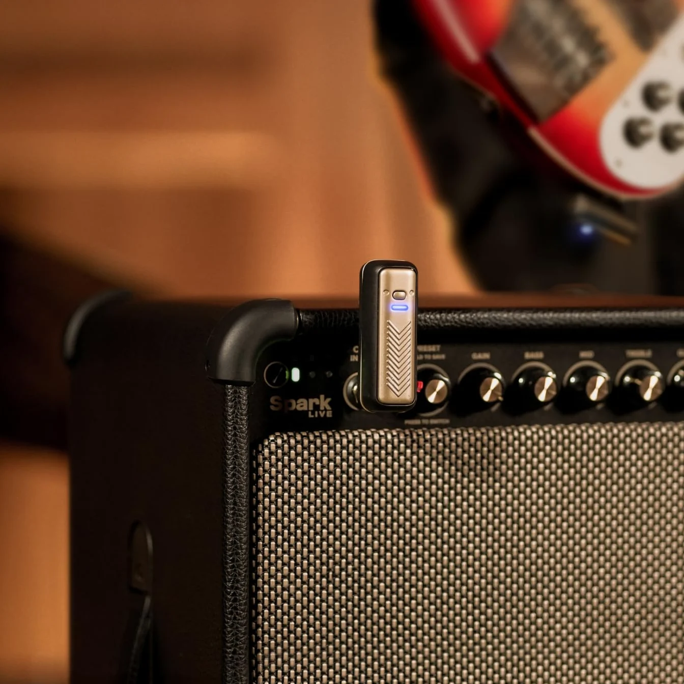 Positive Grid Spark LINK Sistema Wireless per Chitarra Elettrica, Acustica, Basso