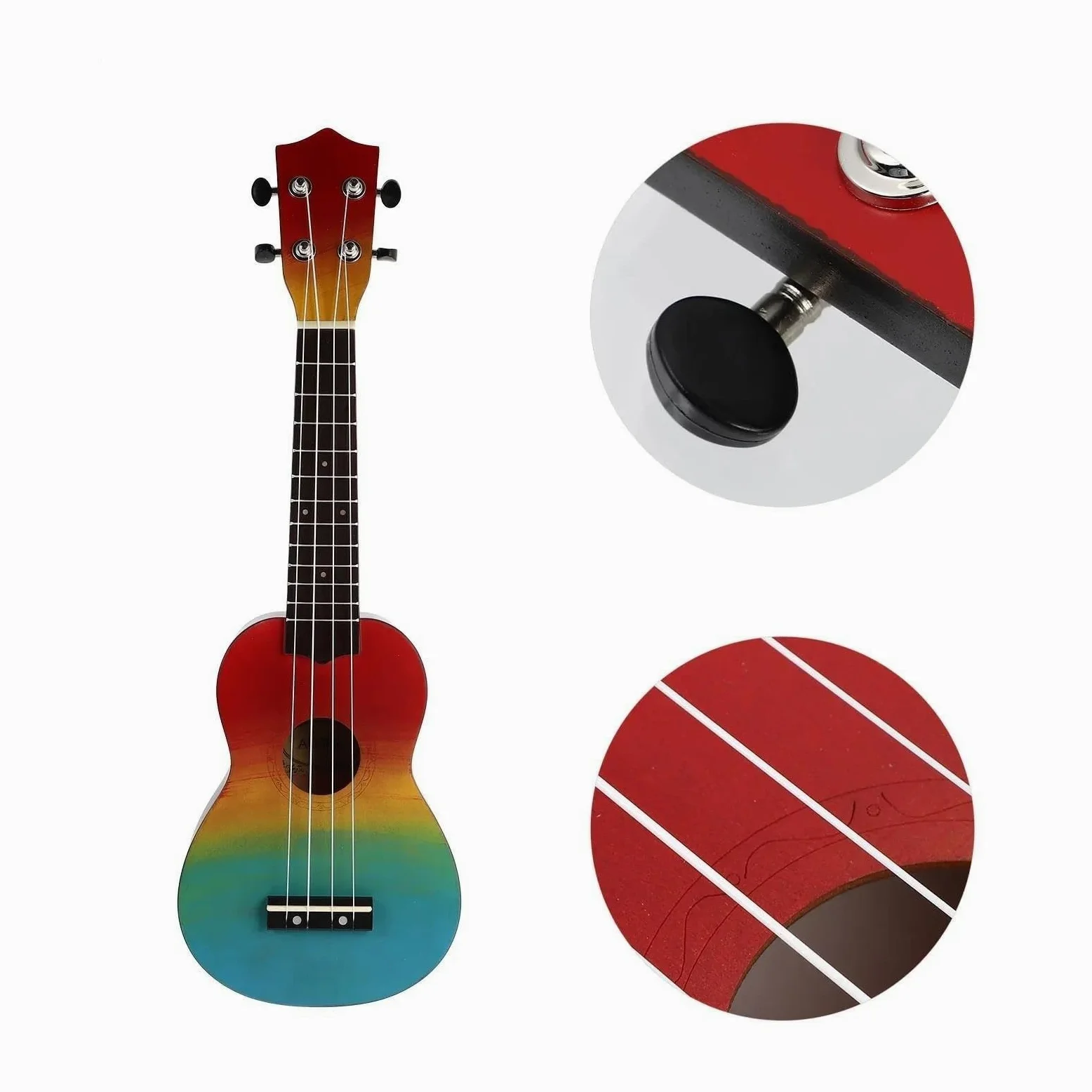 Ukulele Per Principianti Mini Chitarra Per Principianti Ukulele Dipinta Da 21 Pollici Adatta Ai