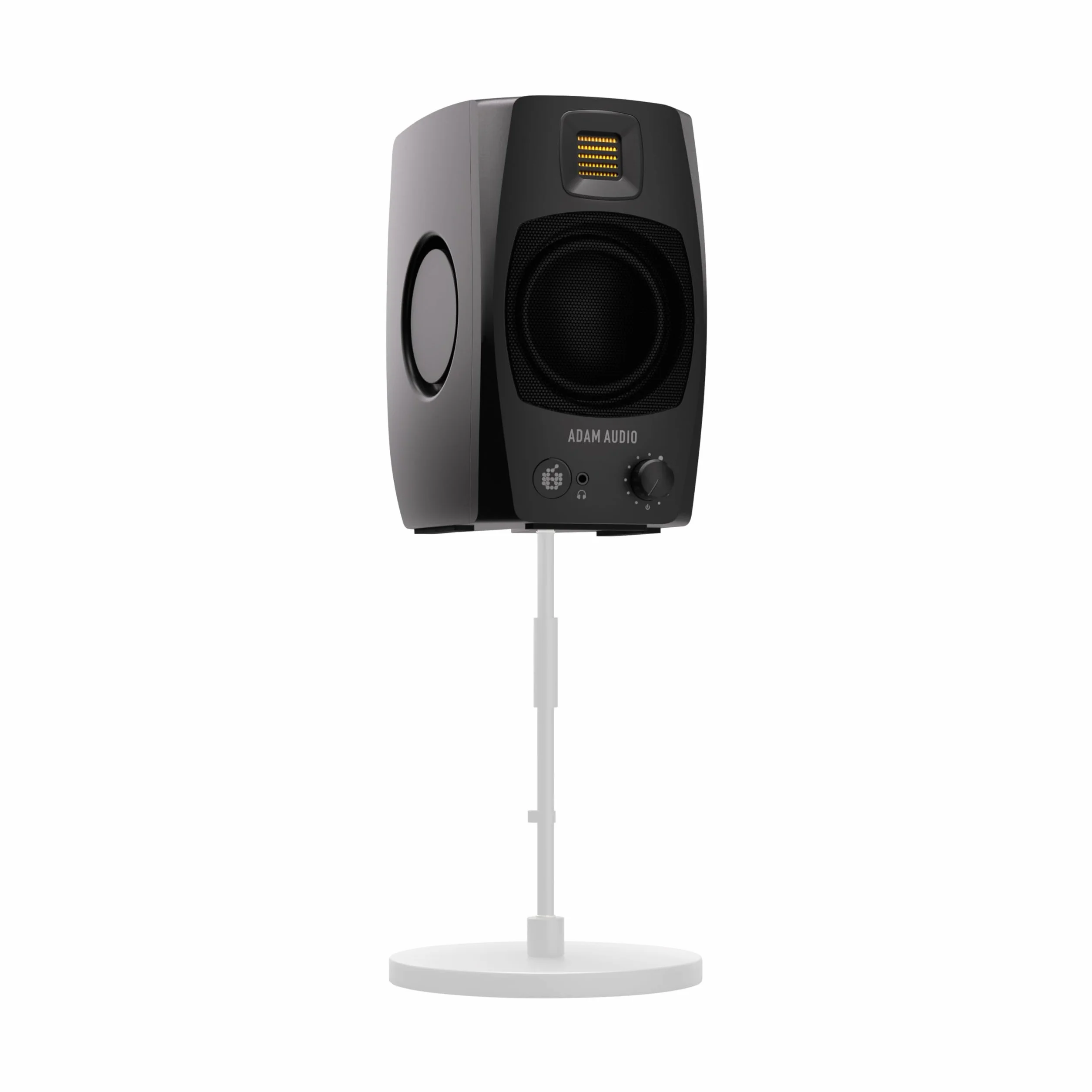 Sistema di monitoraggio attivo da desktop ADAM Audio D3V con connessione USB-C (coppia, nero)