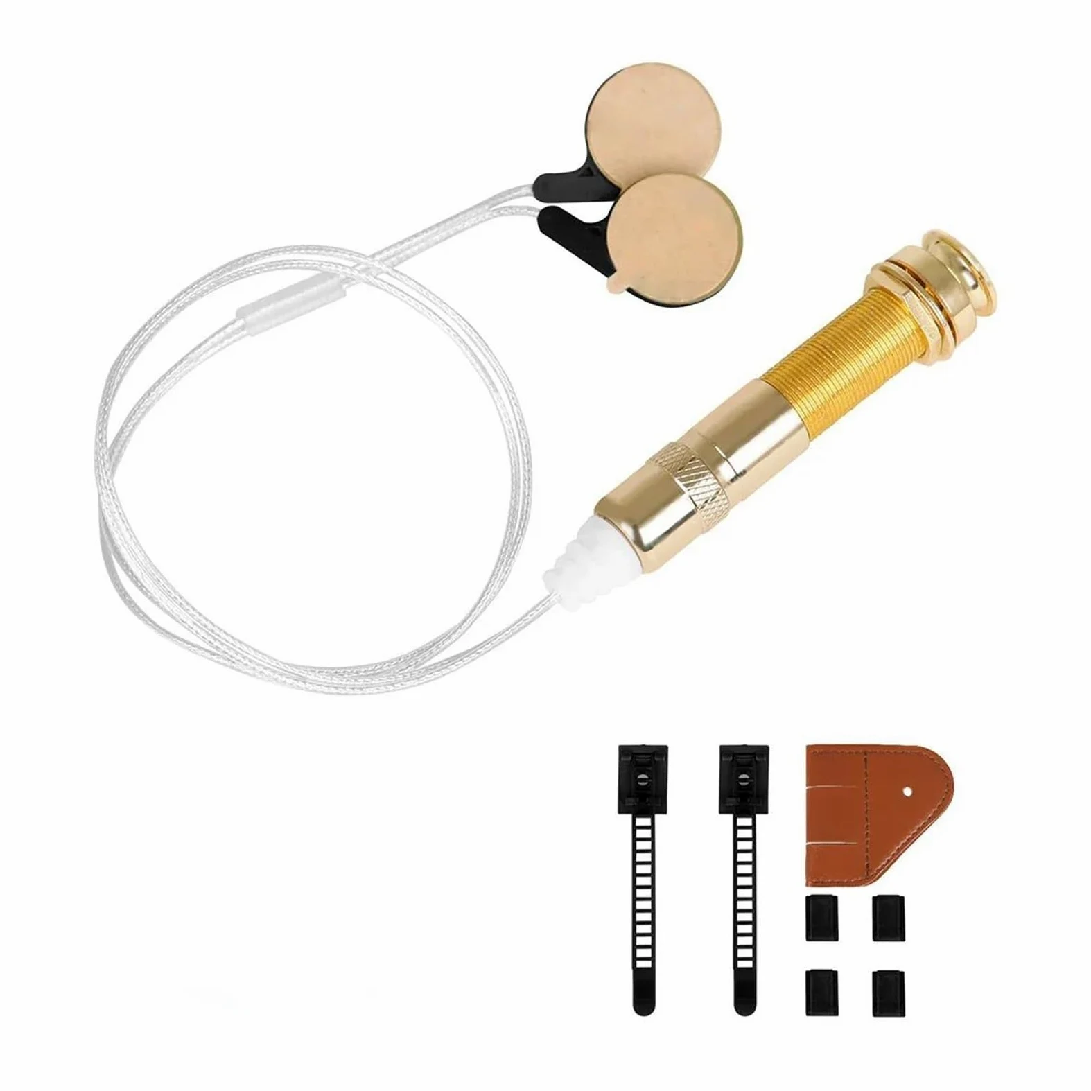 Pickup Per Chitarra Acustica Contatto Piezoelettrico Microfono Adesivo Accessorio Per Strumento Per Violino