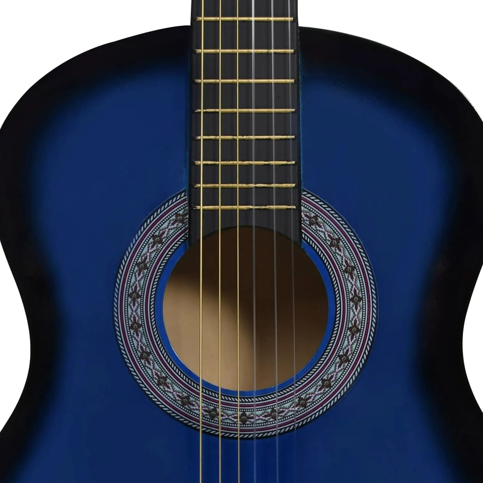 Chitarra Classica per Principianti con Custodia Blu 3/4 36",Arte e Svago,Hobby e Arti Creative,Strumenti Musicali,Strumenti a Corda,Chitarre-3055888