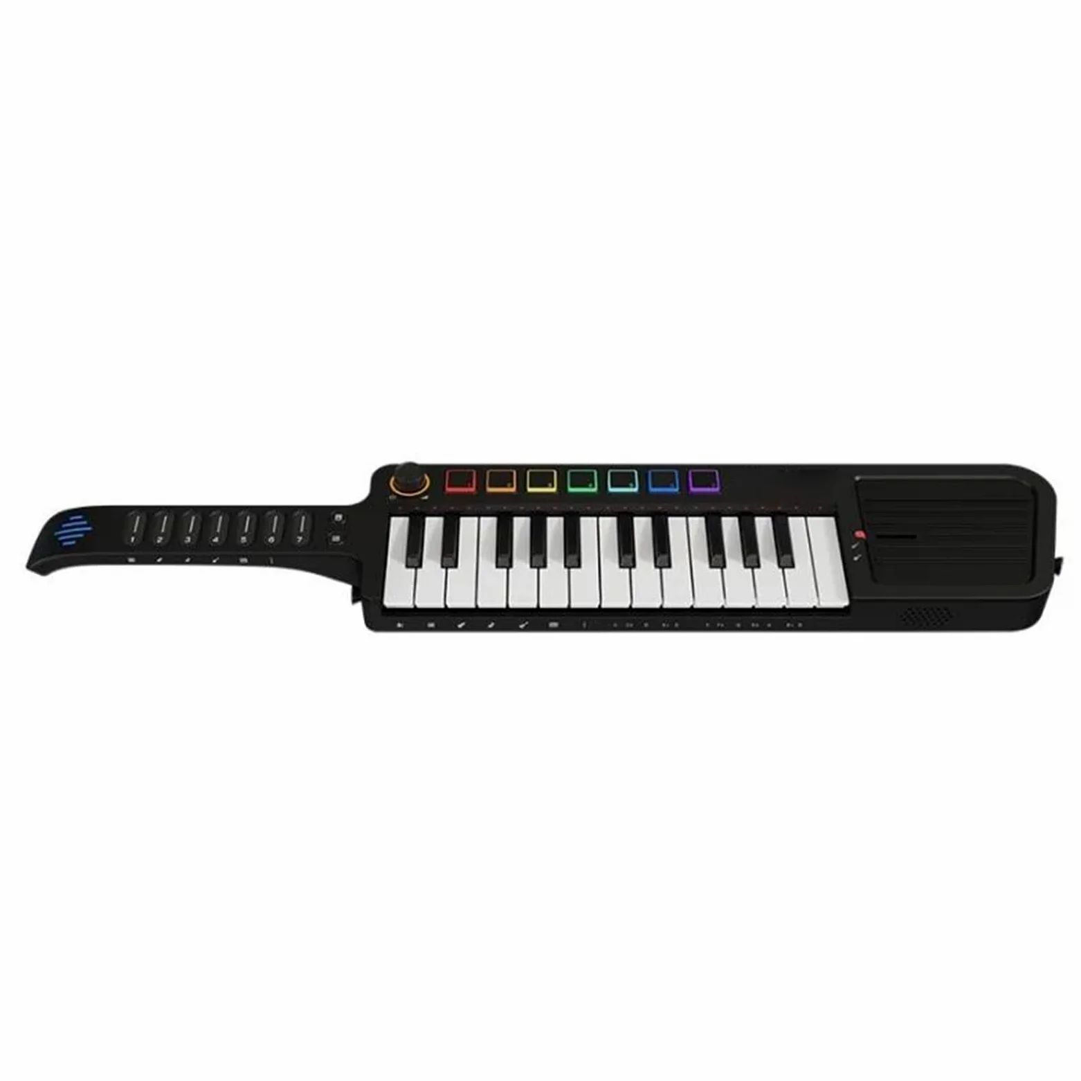 Tastiera Digitale Per Principianti Chitarra Fusion Senza Corde Portatile Intelligente MIDI Multifunzionale Tastiera Stile Spalla Organo Elettronico