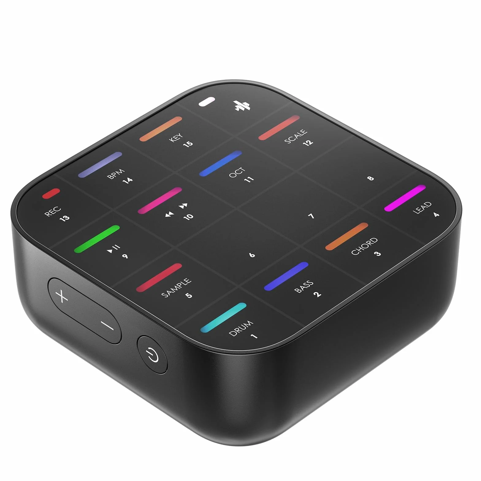 Donner MEDO MIDI Controller, Strumento Elettronico Portatile | Accordi, Campionature, Lead, Basso, Batteria | Loop Station e Sintetizzatore Integrati