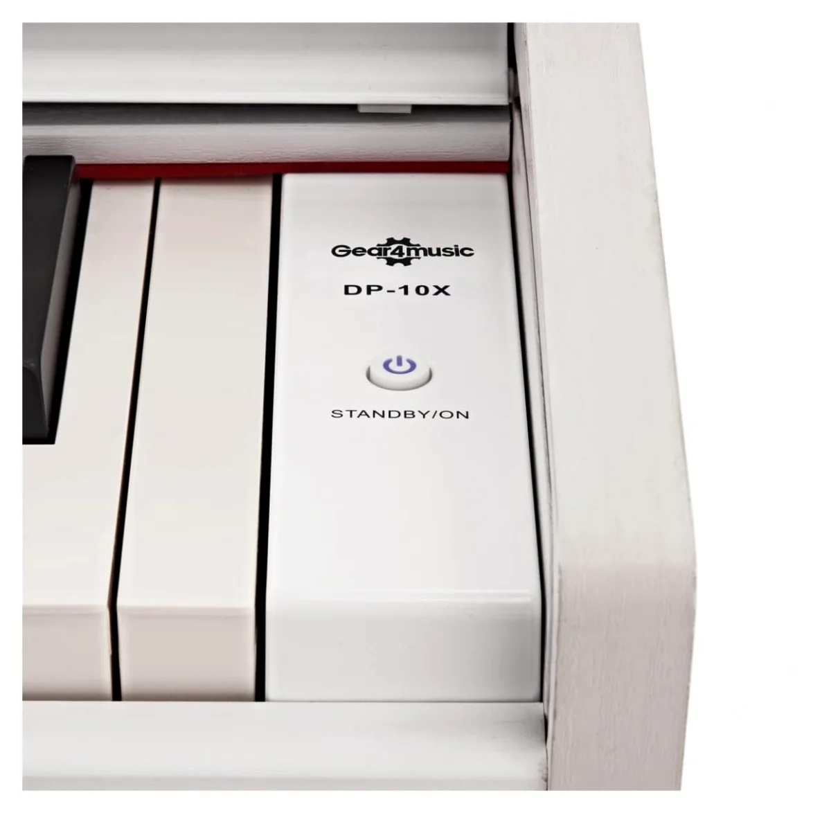 DP-10X Pianoforte digitale bianco 88 tasti pesati con sgabello e cuffie | Motore sonoro stereo multi-timbrico, tre pedali, registrazione USB e memoria interna, metronomo integrato