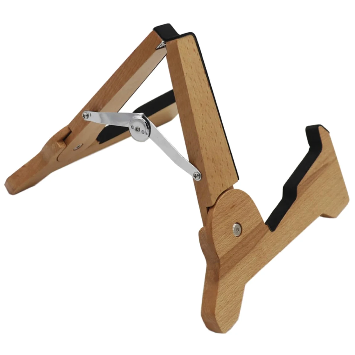 VICASKY Supporto di Chitarra per Leggero Legno in Pieghevole e Staccabile Basso e Violino , per Casa e Negozio Strumenti Musicali