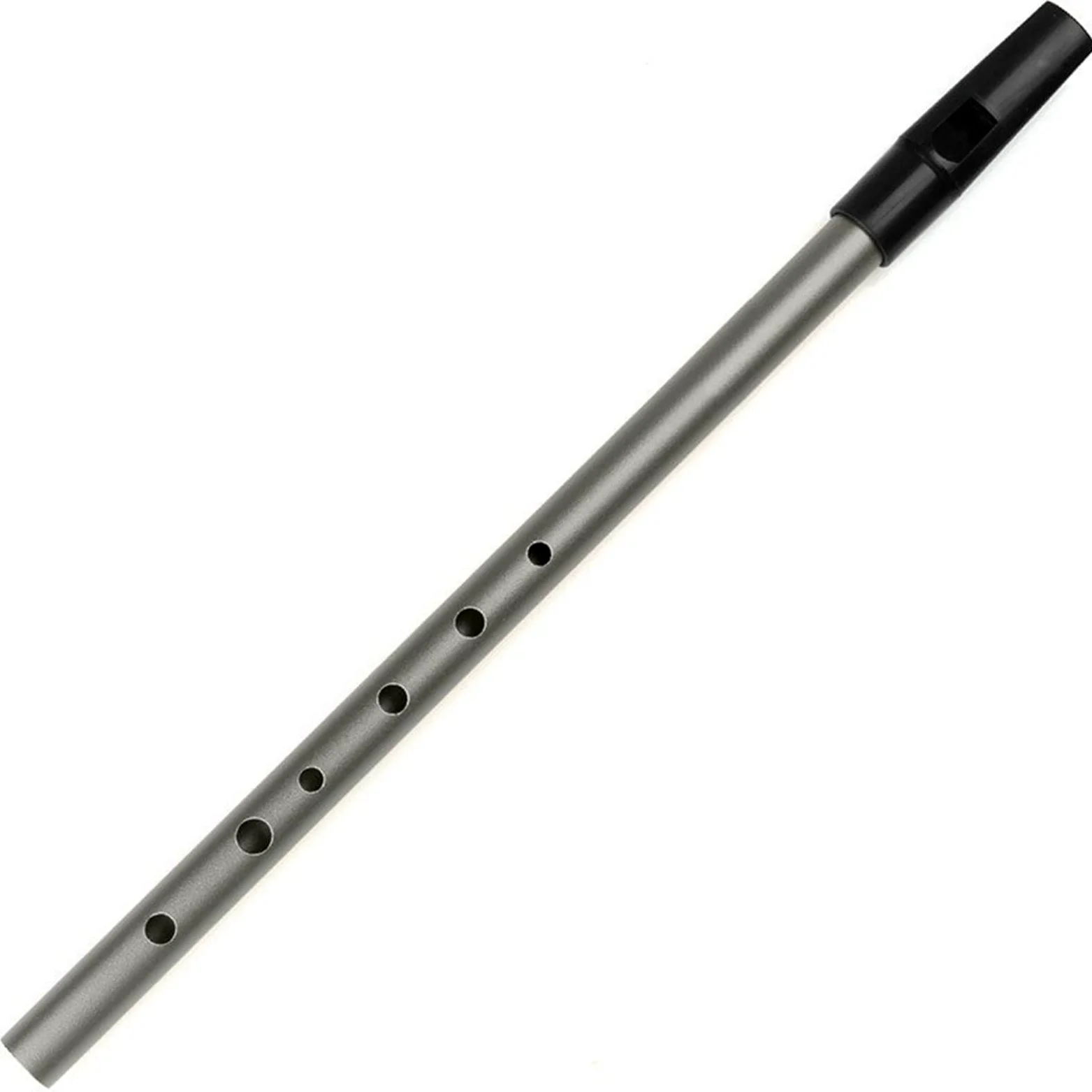 Kit Flauto D Chiave Silver Silver Flauto Tin Whistle Strumento Orff Footwind Flauto Flauto Intermedio (Color : Gray)