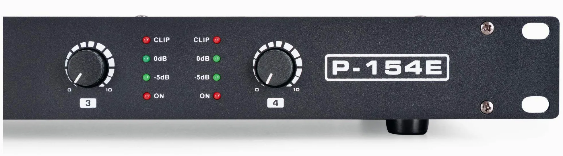 Pronomic P-154E MKII Finale - Finale 4 Canali - Potenza RMS/4 Ohm: 4x 150 Watt - Particolarmente adatto per uso monitor o studio/HiFi - 1HE - Nero