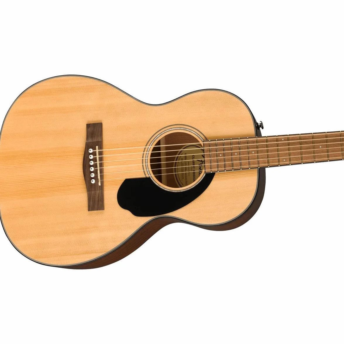 Fender CP-60S - Chitarra acustica da salotto, tastiera in noce, naturale, Include lezioni virtuali gratuite su Fender Play