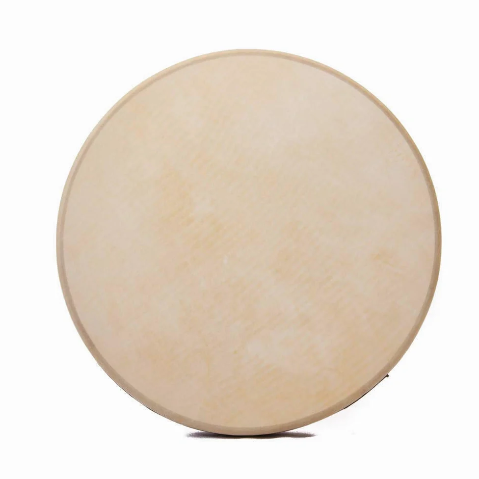 Tamburo a cornice 45 cm / 18 pollici Bendir Daf Natural Got Skin Accordatura interna accurata