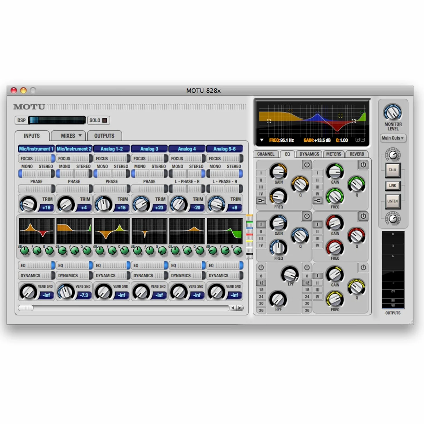 Motu Audio Express Hybrid 6 x 6 canali interfaccia audio Firewire USB standalone con cavo keepdrum XLR