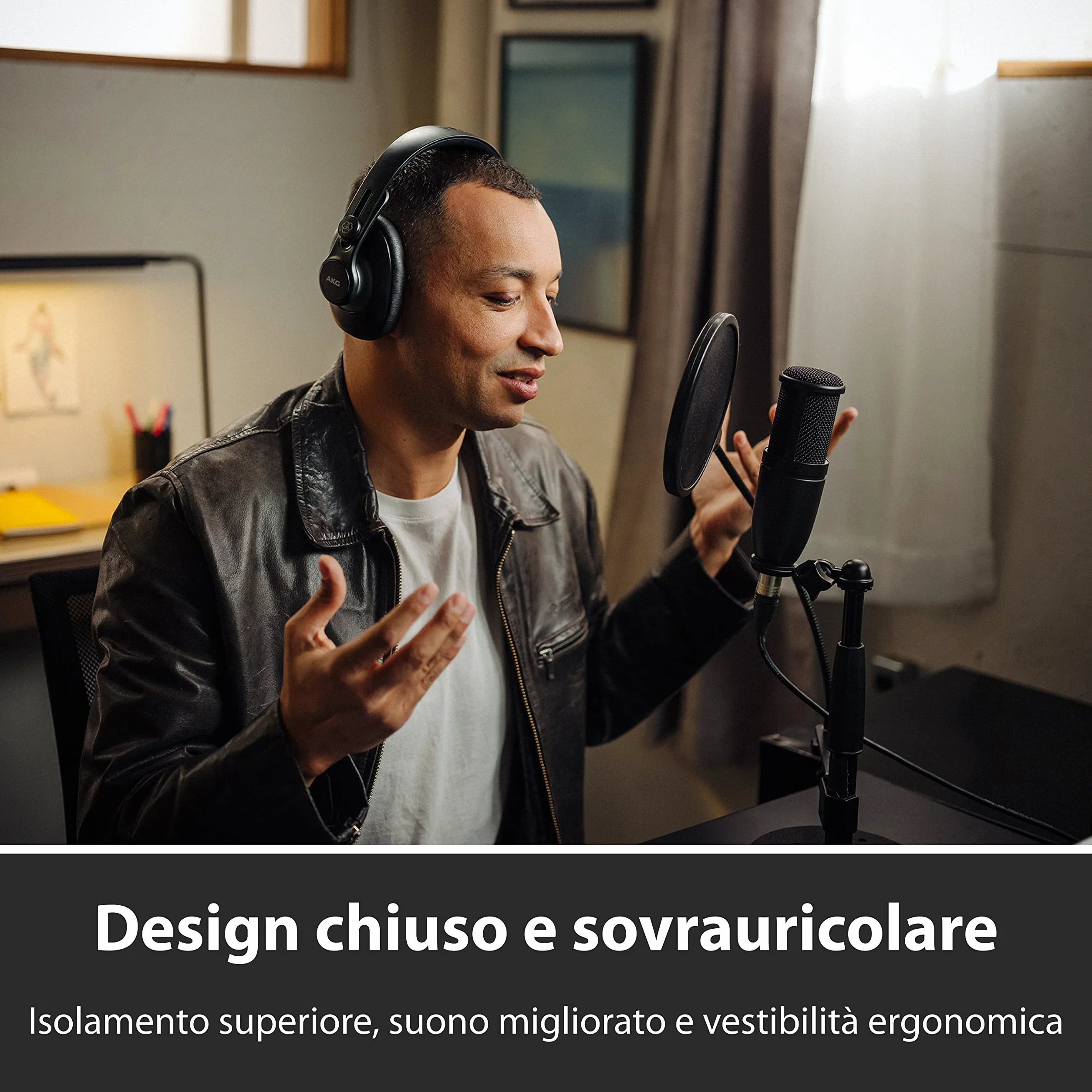 AKG K371-BT, Cuffie Bluetooth posteriori chiuse di prima classe