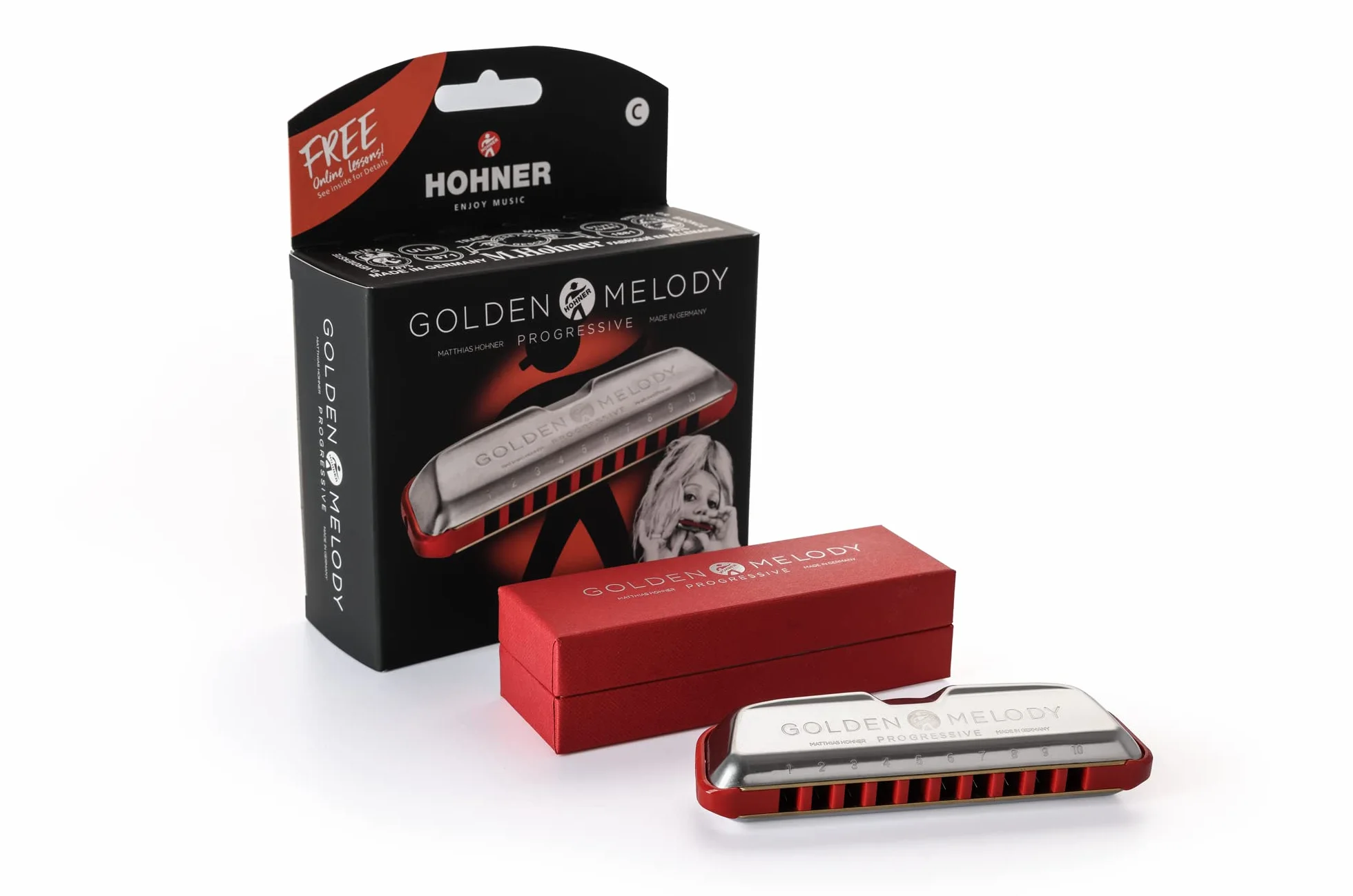 HOHNER Golden Melody - Armonica progressiva E