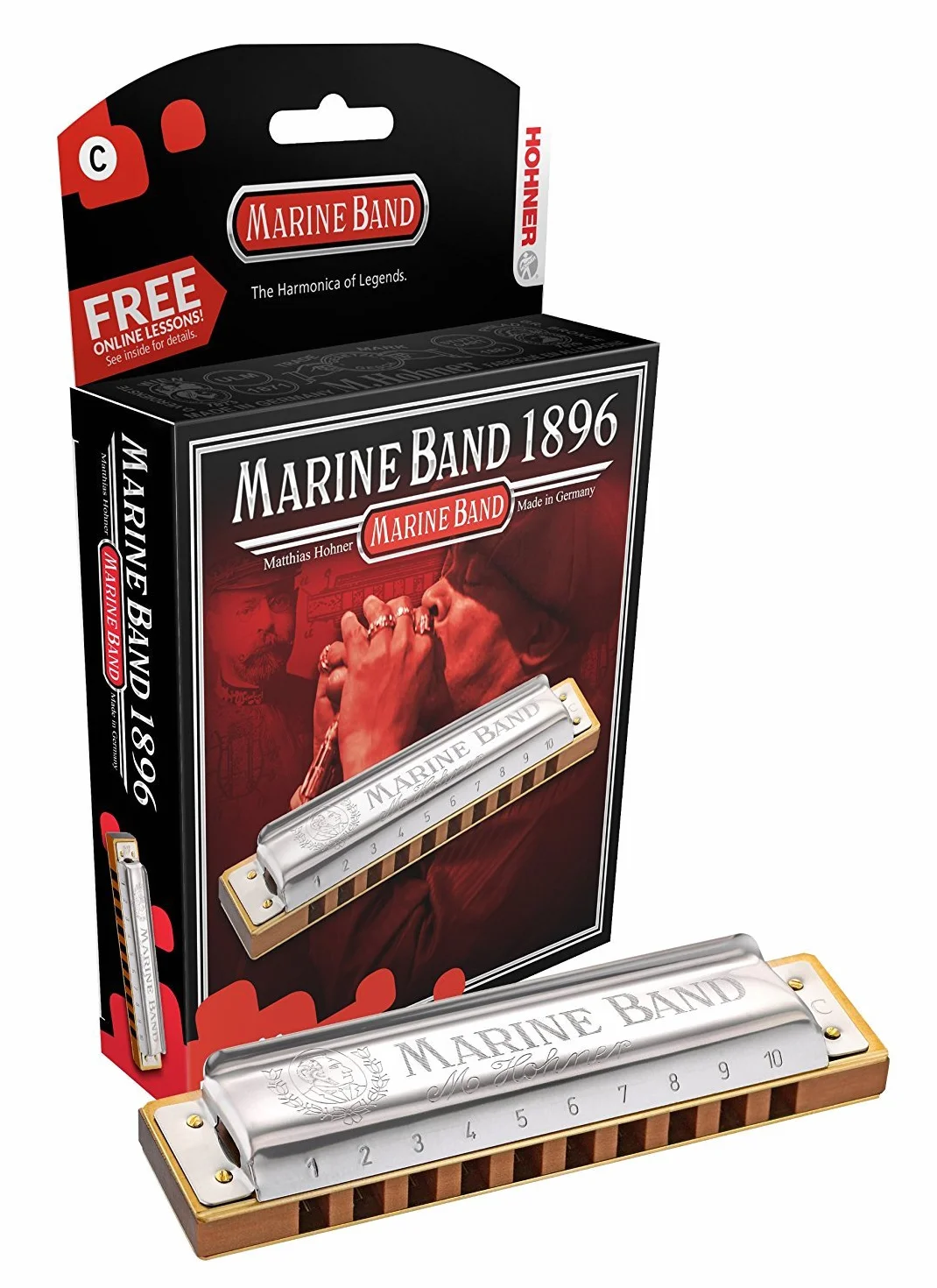 Hohner Marine Band 1896/20 D