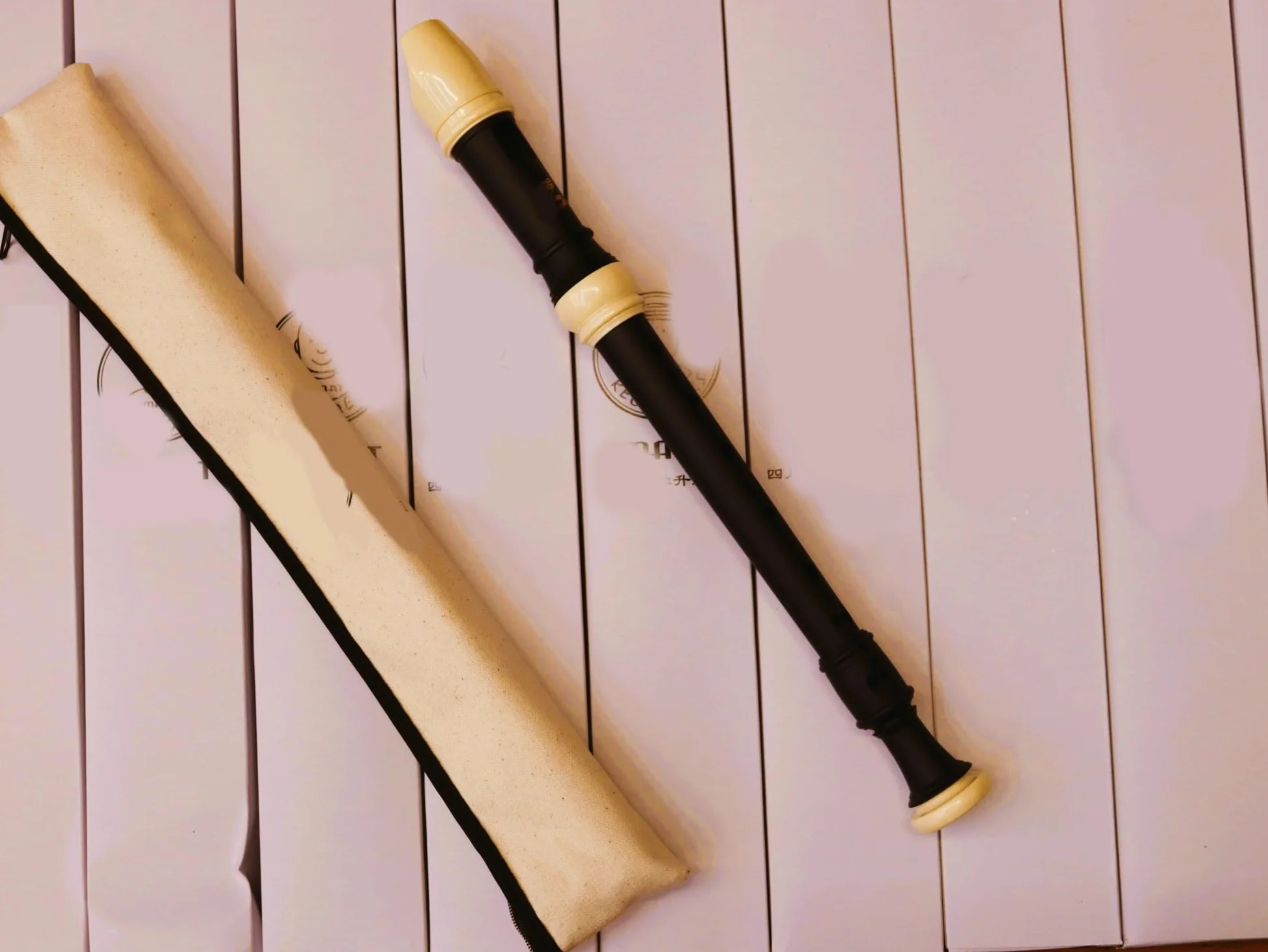 Flauto Dolce Professionale In Stile Inglese (Soprano C) Strumento Per Esami Classificati A 8 Fori Flauto Dolce In Legno