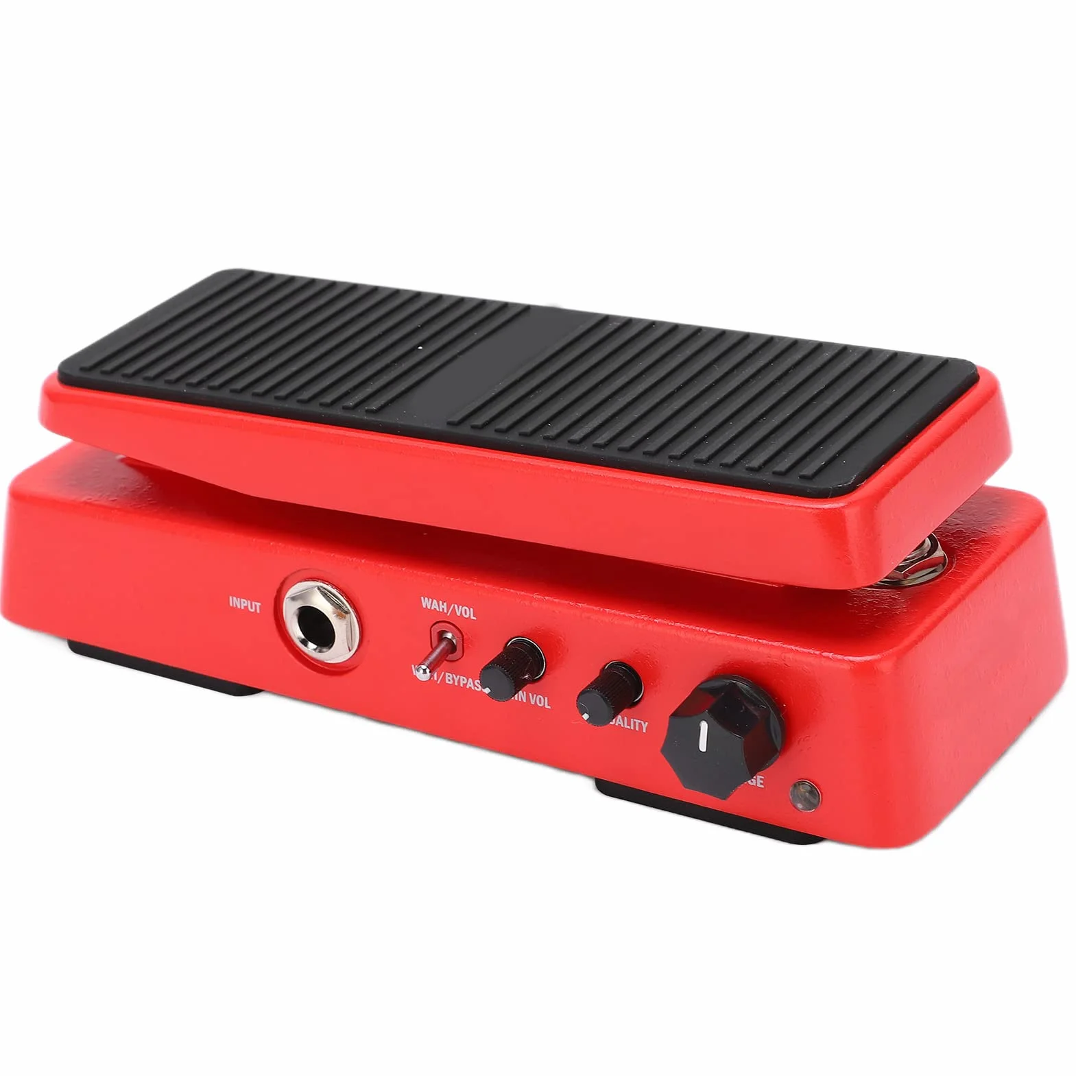 Dilwe Pedale Effetto WAH Multimodale in Metallo 9V 18mA con Valore di qualità del Suono WAH Manopola Regolabile Pedale Effetto Chitarra Manopola di Controllo Pedale WAH, Pedale Volume