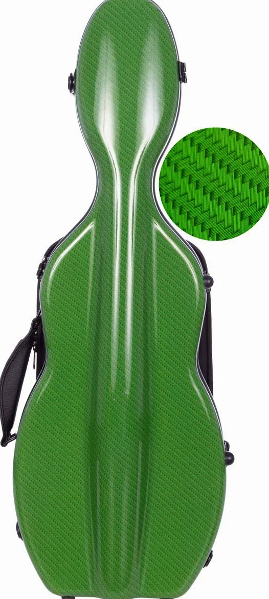 Custodia per violino Fiberglass Ultra Light 4/4 special green M-Case