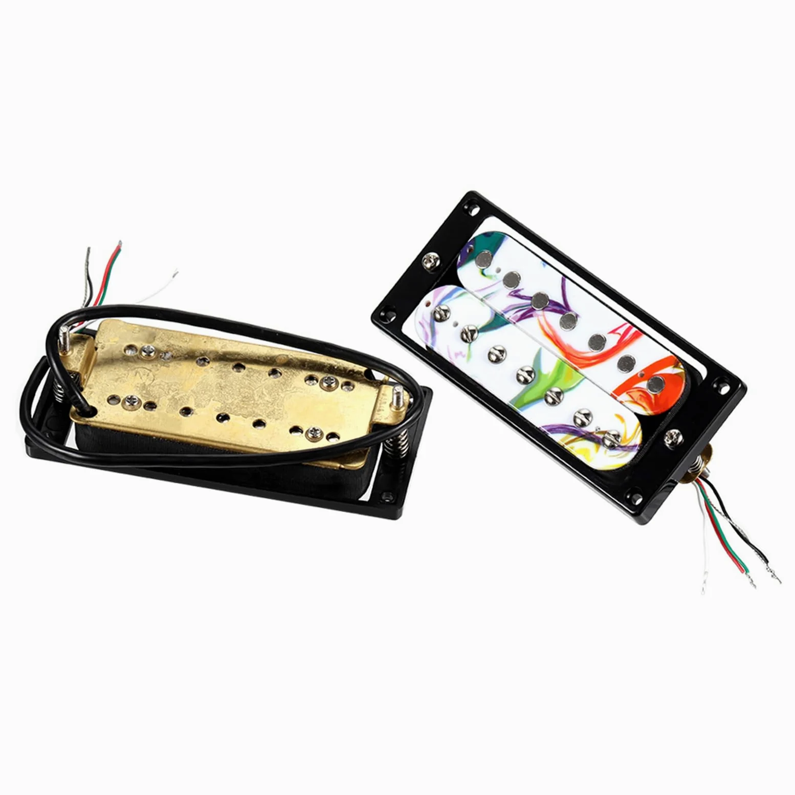 Confezione di pickup di ricambio per chitarra elettrica a 7 corde, per chitarre elettriche con collo e ponte in cera, pickup per chitarra in vaso