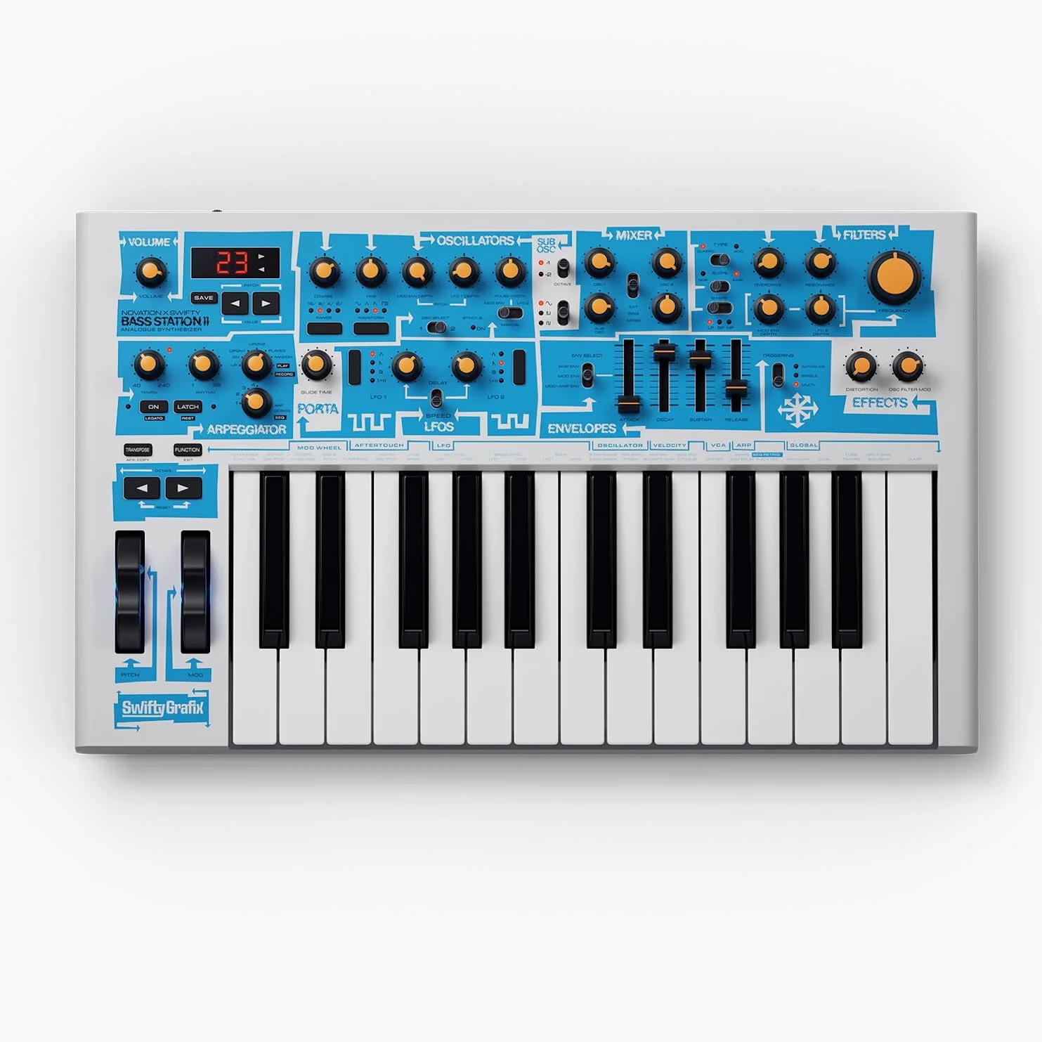 Novation Bass Station II Swifty Edition - Synth