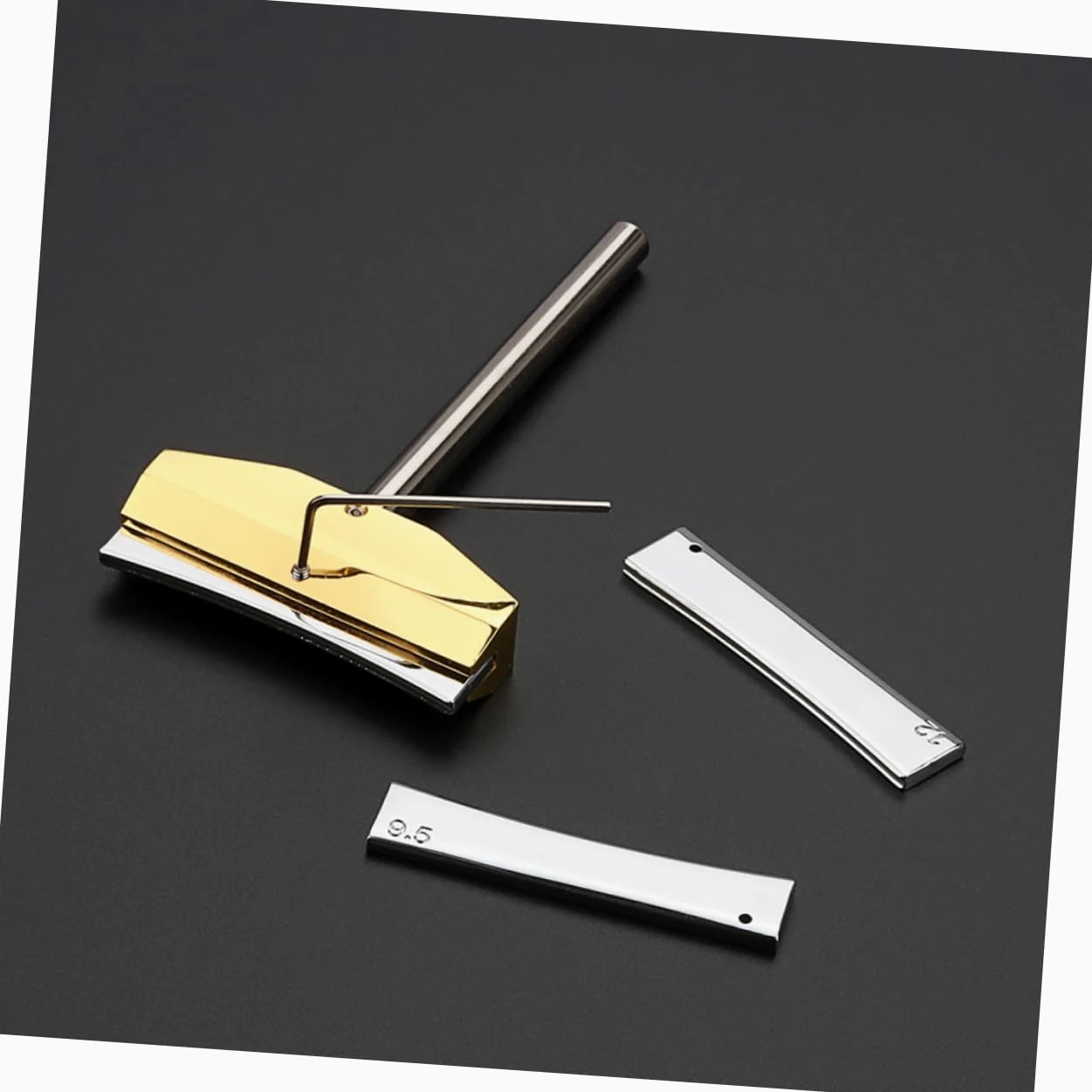 Gatuida Strumenti Per Liutaio Pressa Per Punti Di Contatto Per Chitarra e Basso Kit Di Riparazione Per Tastiera Con Accessori Per Manutenzione Di Strumenti Musicali