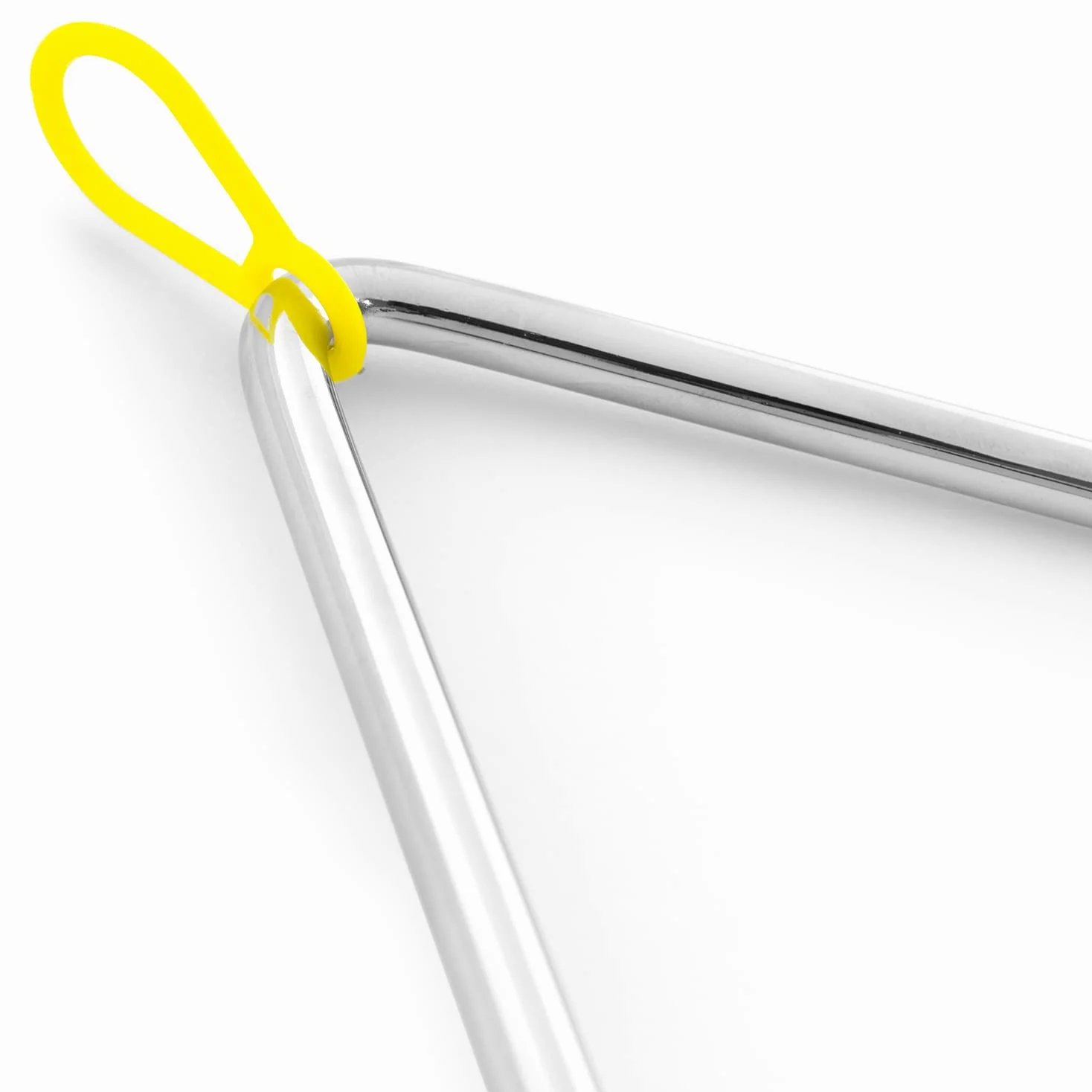TIGER TRI28-6-MT - Strumenti triangolari Samba da 30,5 cm - Triangoli in acciaio resistenti con attacco in metallo, ideali per scuola, banda o uso domestico, confezione da 6