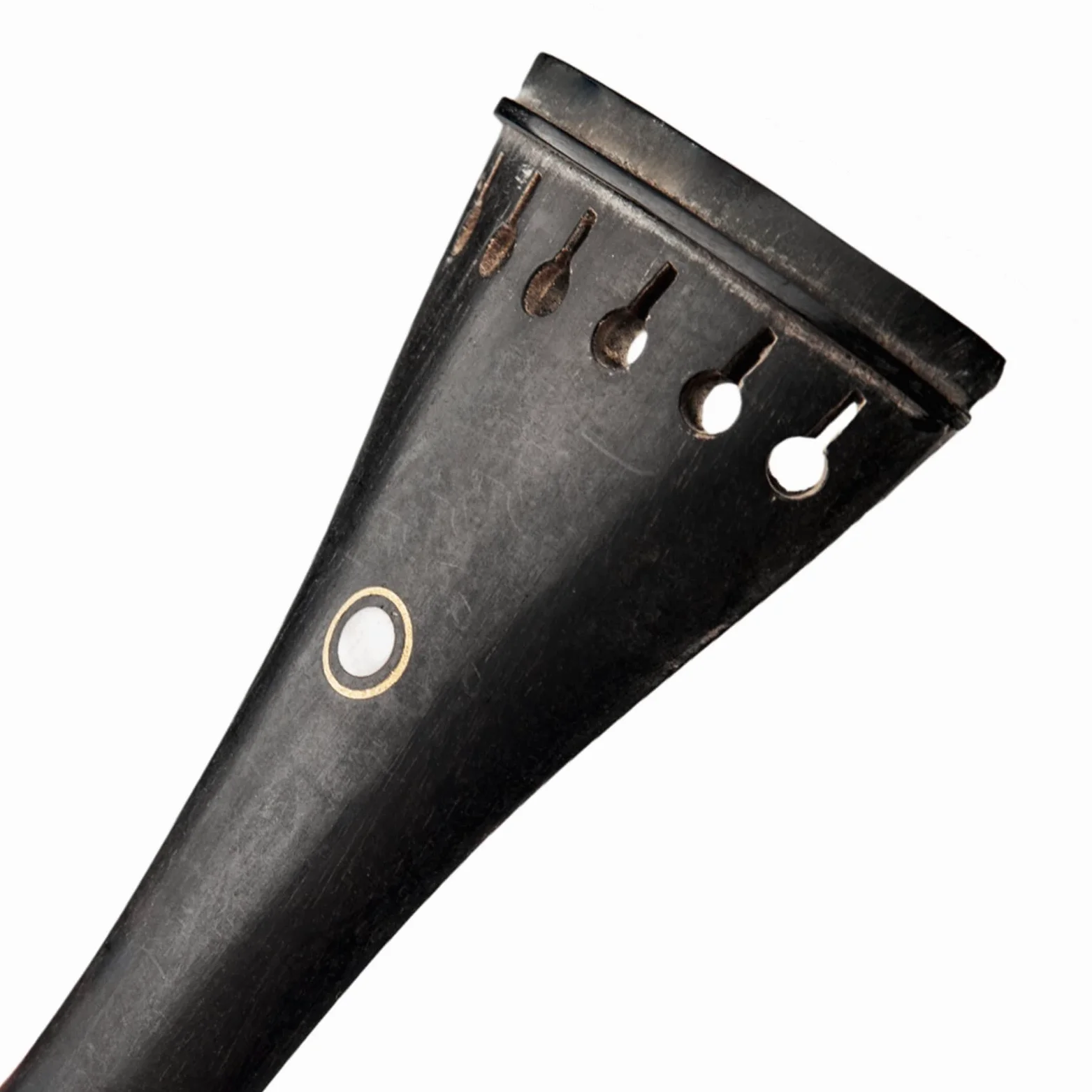 Violino Parti Accessori 6 Corde Violino Targhetto Ebano Targhetto in Legno W/Parisian Eye Inlay Accessori per Violino