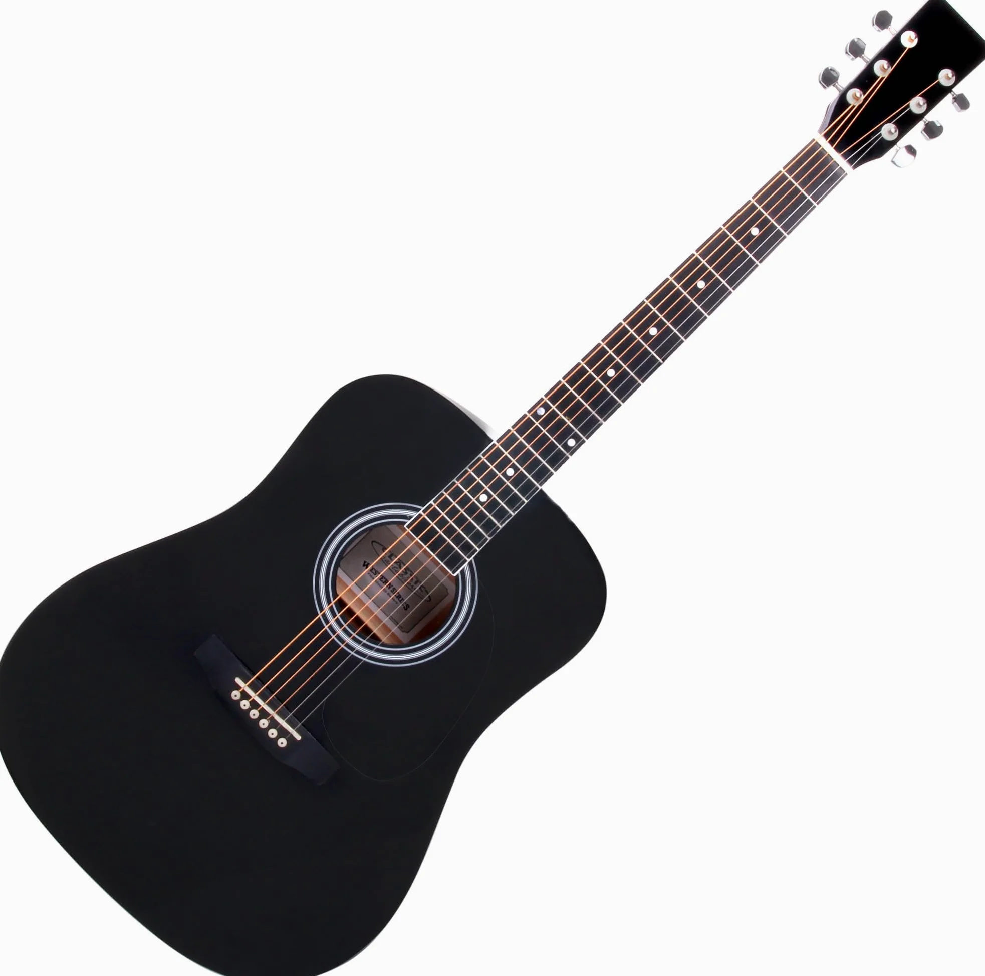 Classic Cantabile WS-10BK Chitarra Folk nera