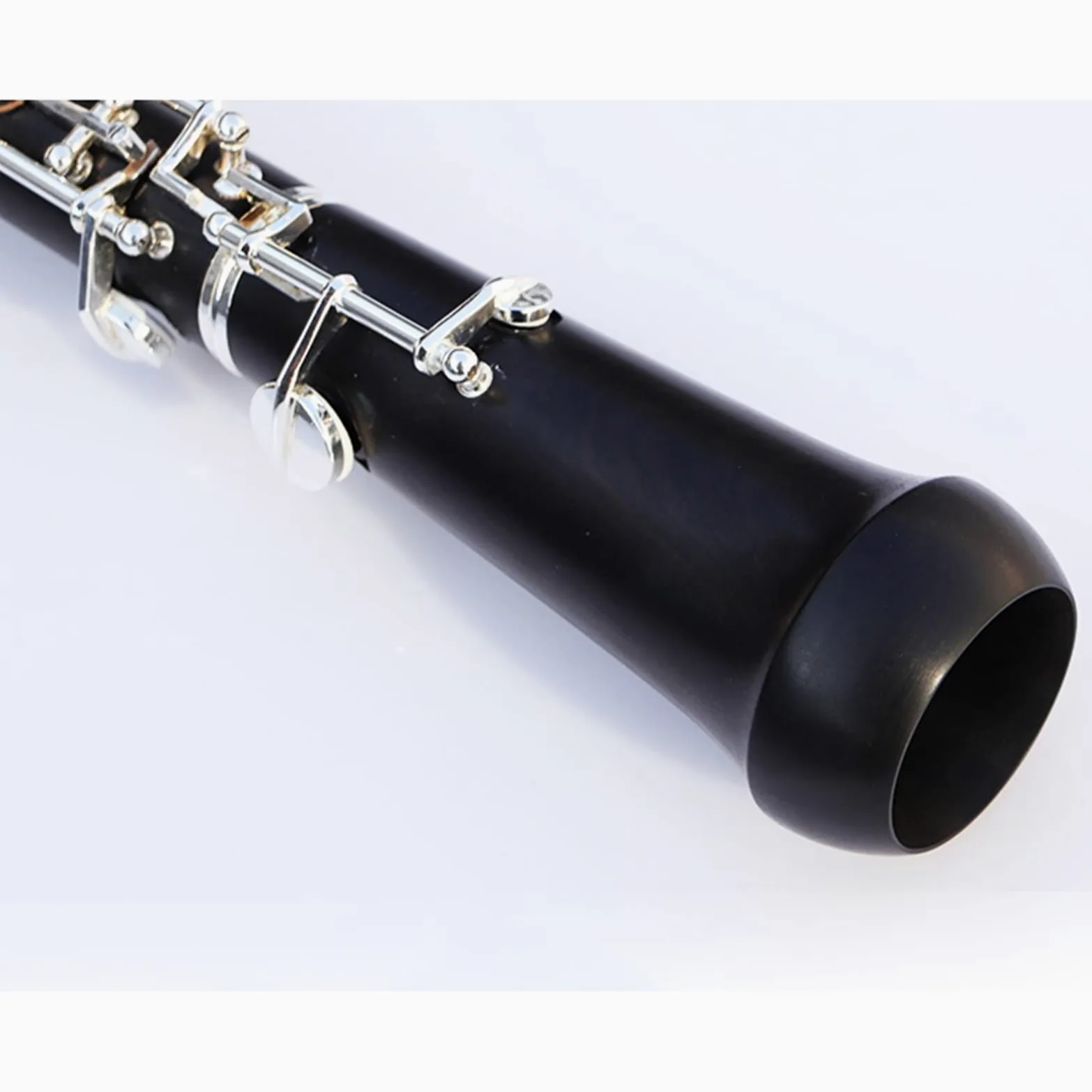 Oboe Semiautomatico con Corpo in Ebano per Oboe con Chiave in Do Argentato con Astuccio Speciale per Strumenti Musicali Oboe per Principianti