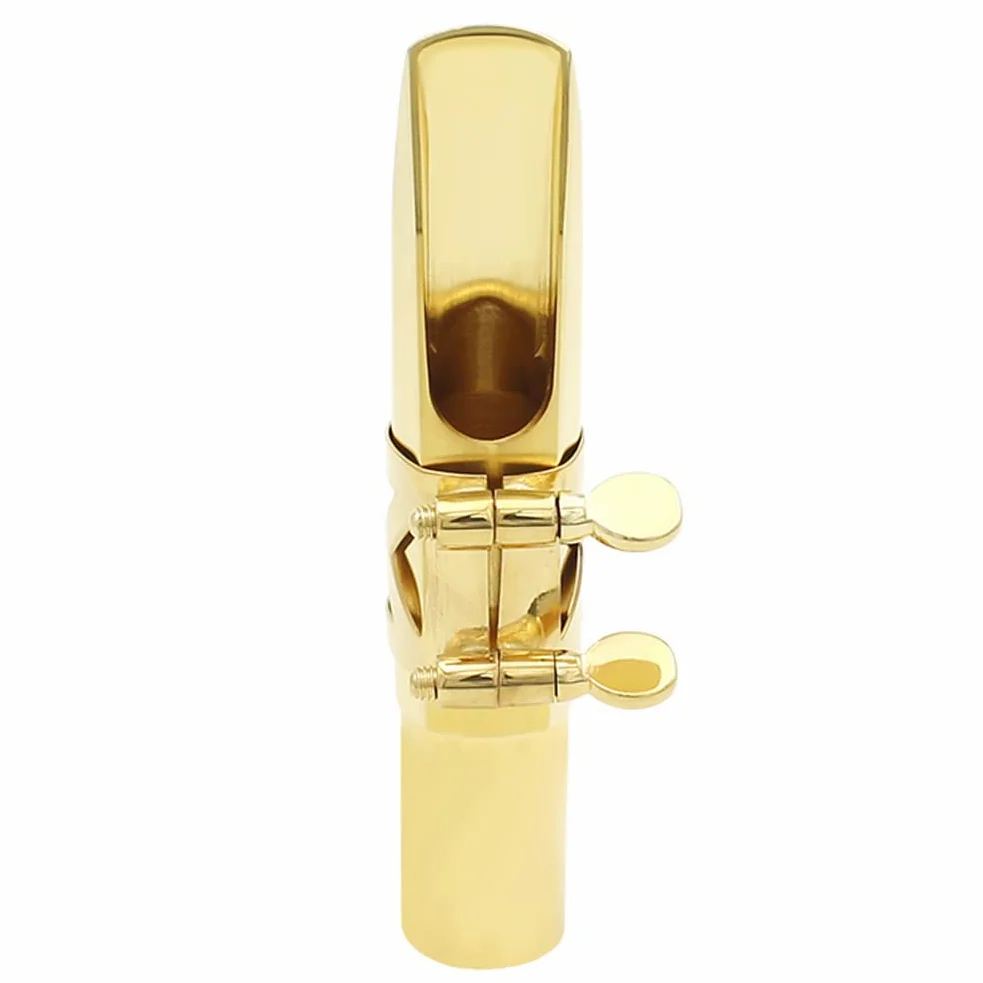 Sax Bocchino, Jazz Alto Saxophone Metallo 8C Bocchino con cappucci Patch Cuscinetti