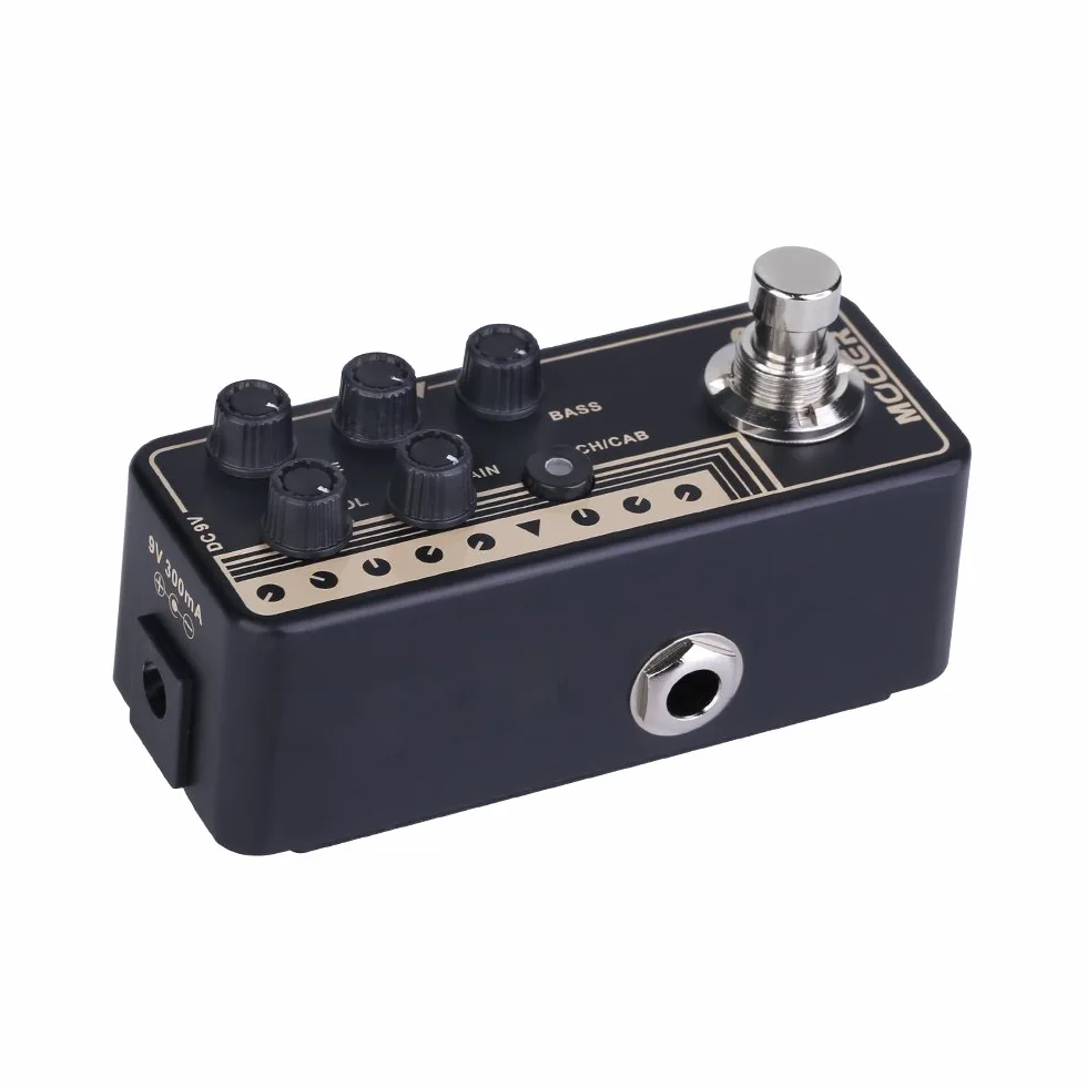 Preamplificatore 2 canali per chitarra elettrica