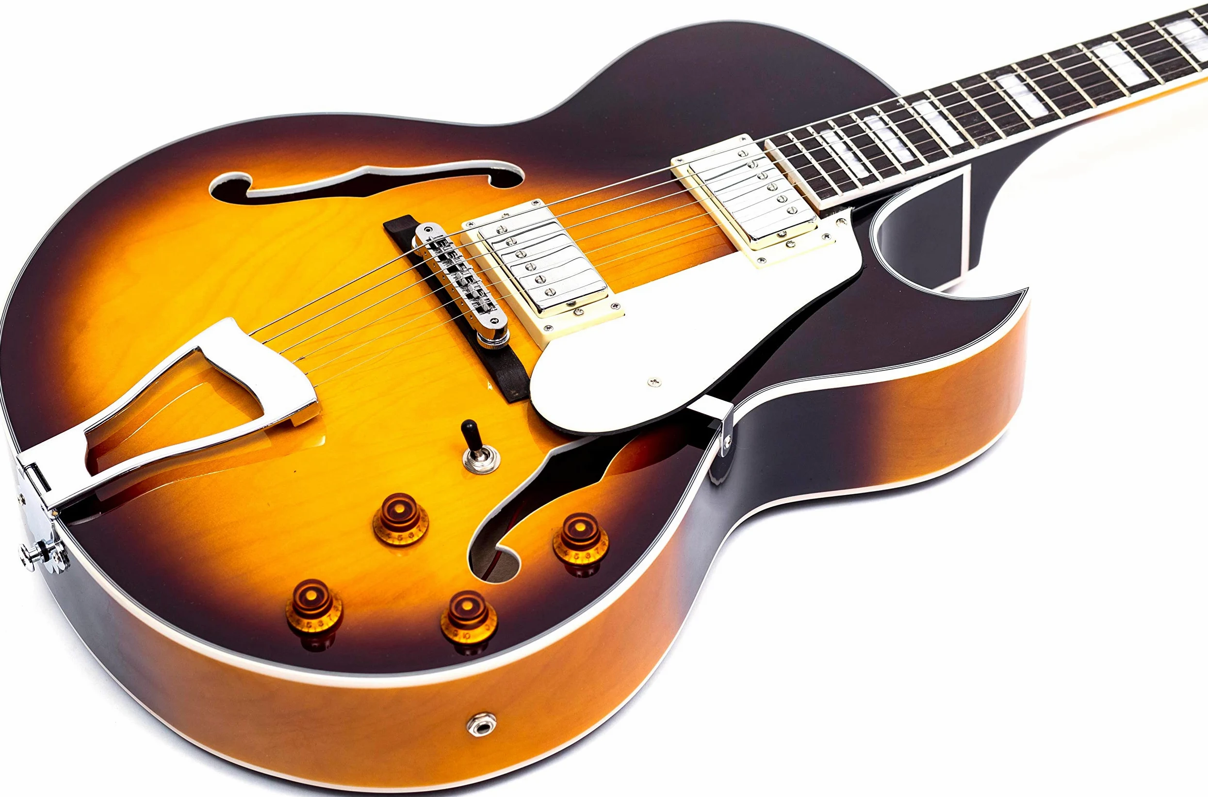 Chitarra elettrica Simi-Hollow Body sunburst