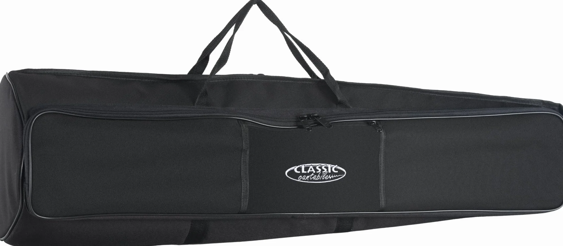 Classic Cantabile MardiBrass Trombone Tenore in ABS Plastica - Accordatura Bb - Coulisse in Fibra di vetro - 660g leggera - Foratura: 12 mm - incl. Bocchino e Gigbag - blu